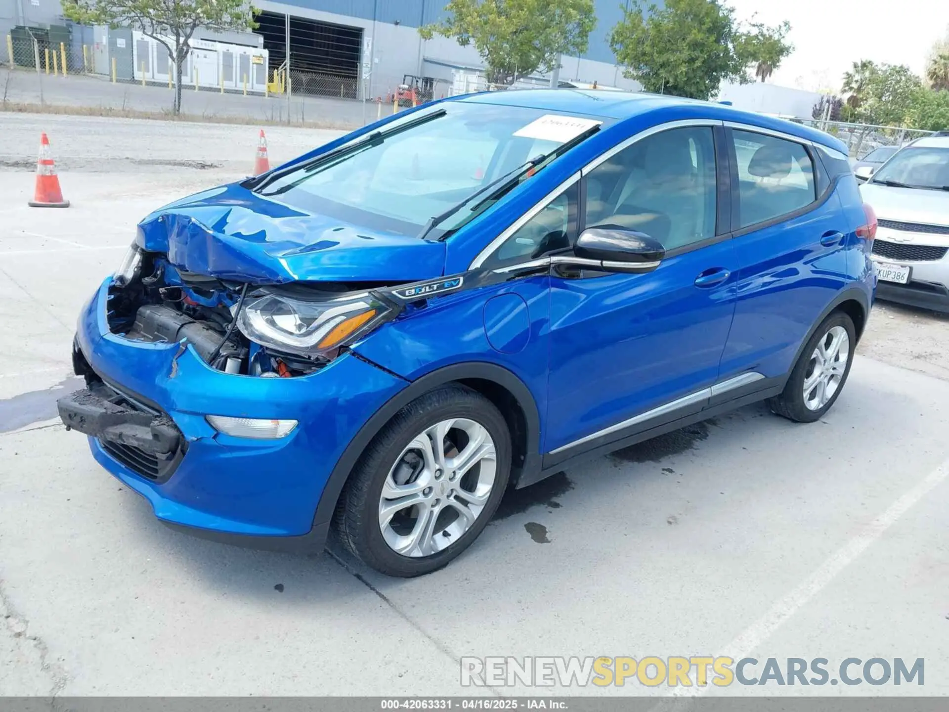 2 fotografías del automóvil dañado 1G1FY6S05K4131965 CHEVROLET BOLT EV 2019