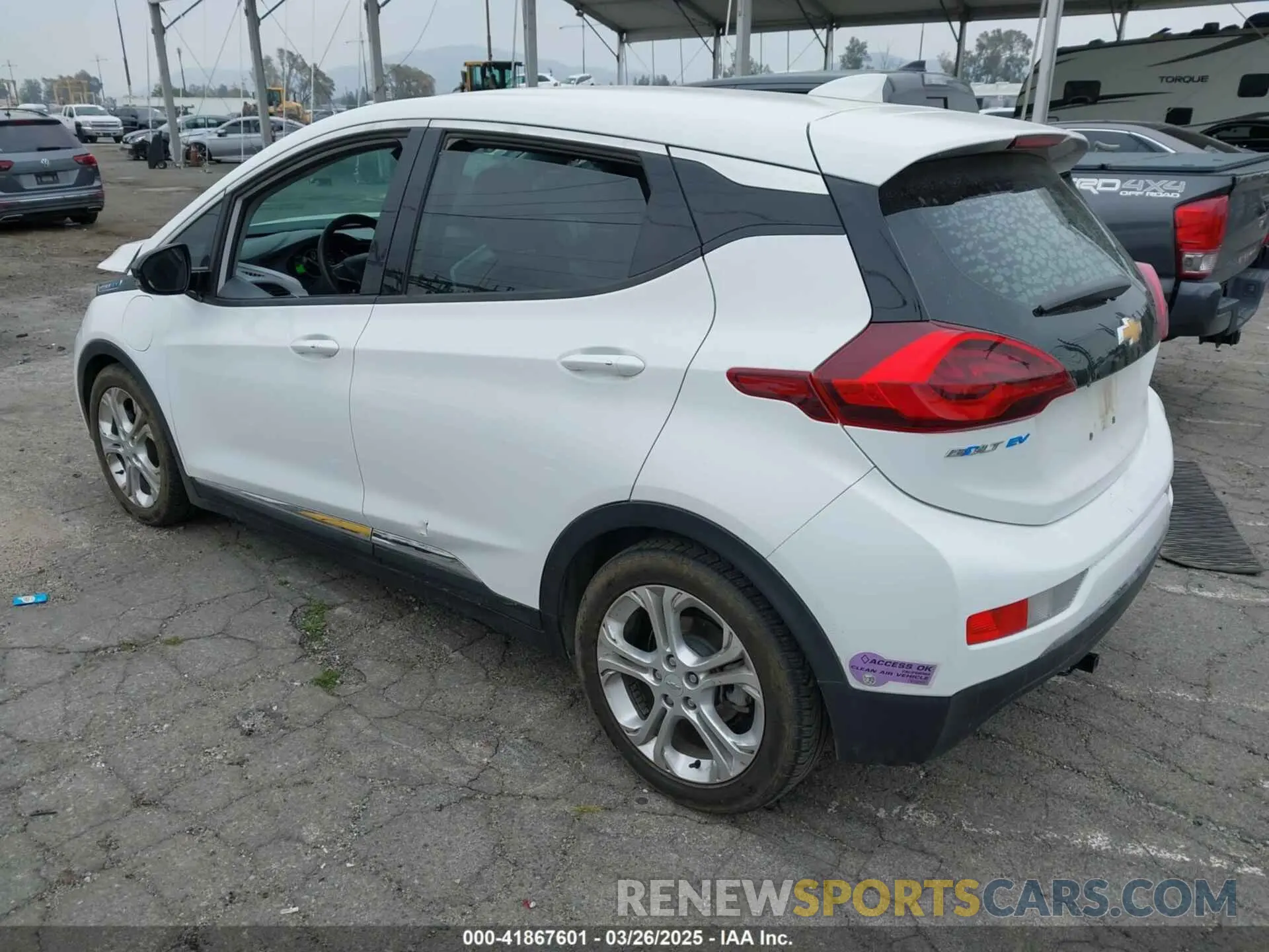 3 fotografías del automóvil dañado 1G1FY6S07K4121891 CHEVROLET BOLT EV 2019