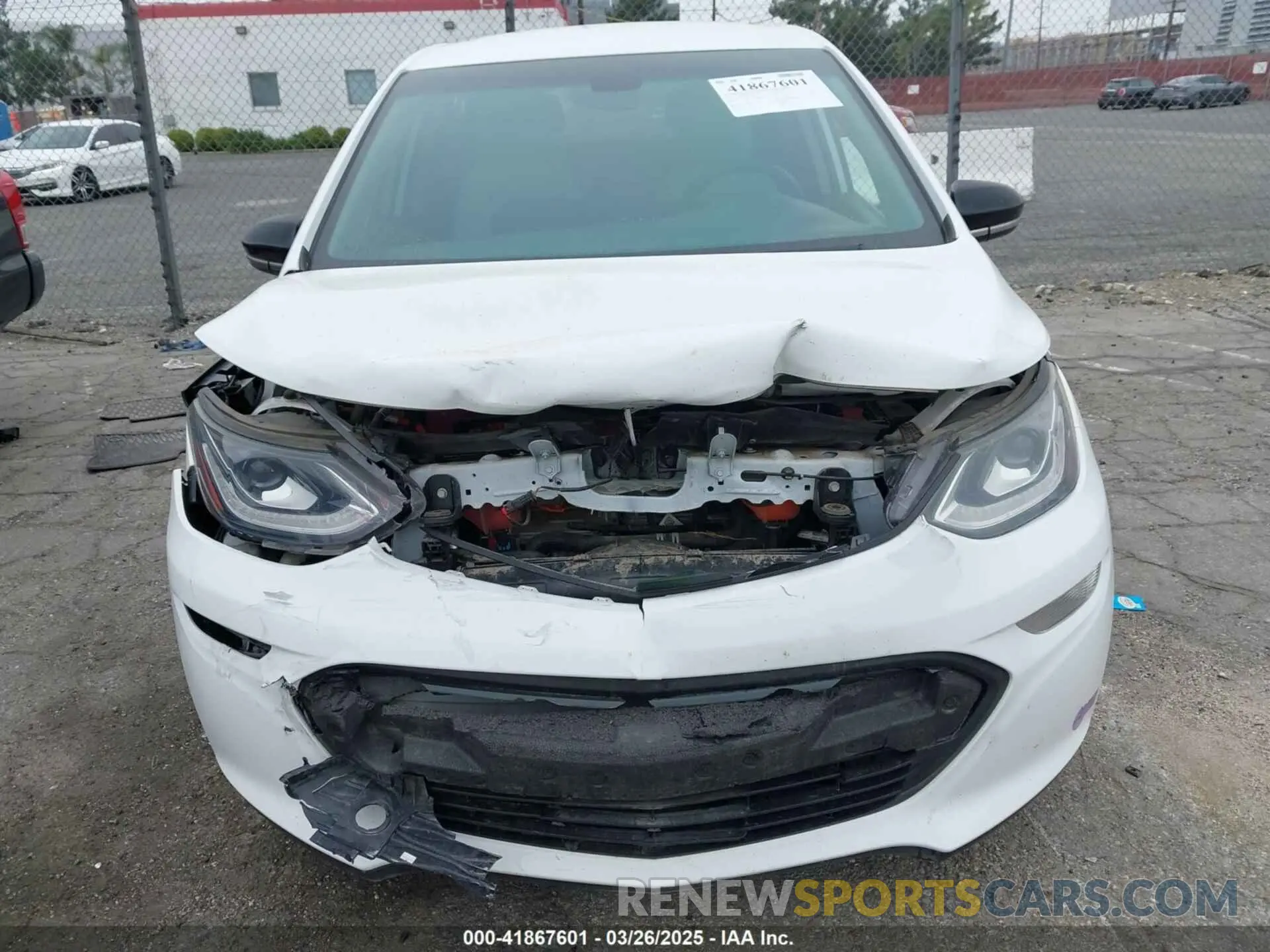 6 fotografías del automóvil dañado 1G1FY6S07K4121891 CHEVROLET BOLT EV 2019