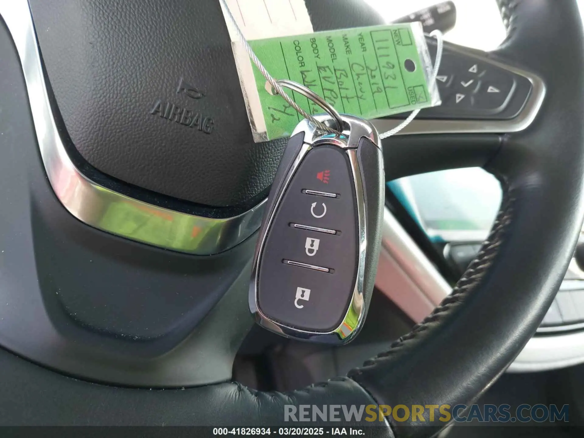 11 fotografías del automóvil dañado 1G1FZ6S02K4111931 CHEVROLET BOLT EV 2019