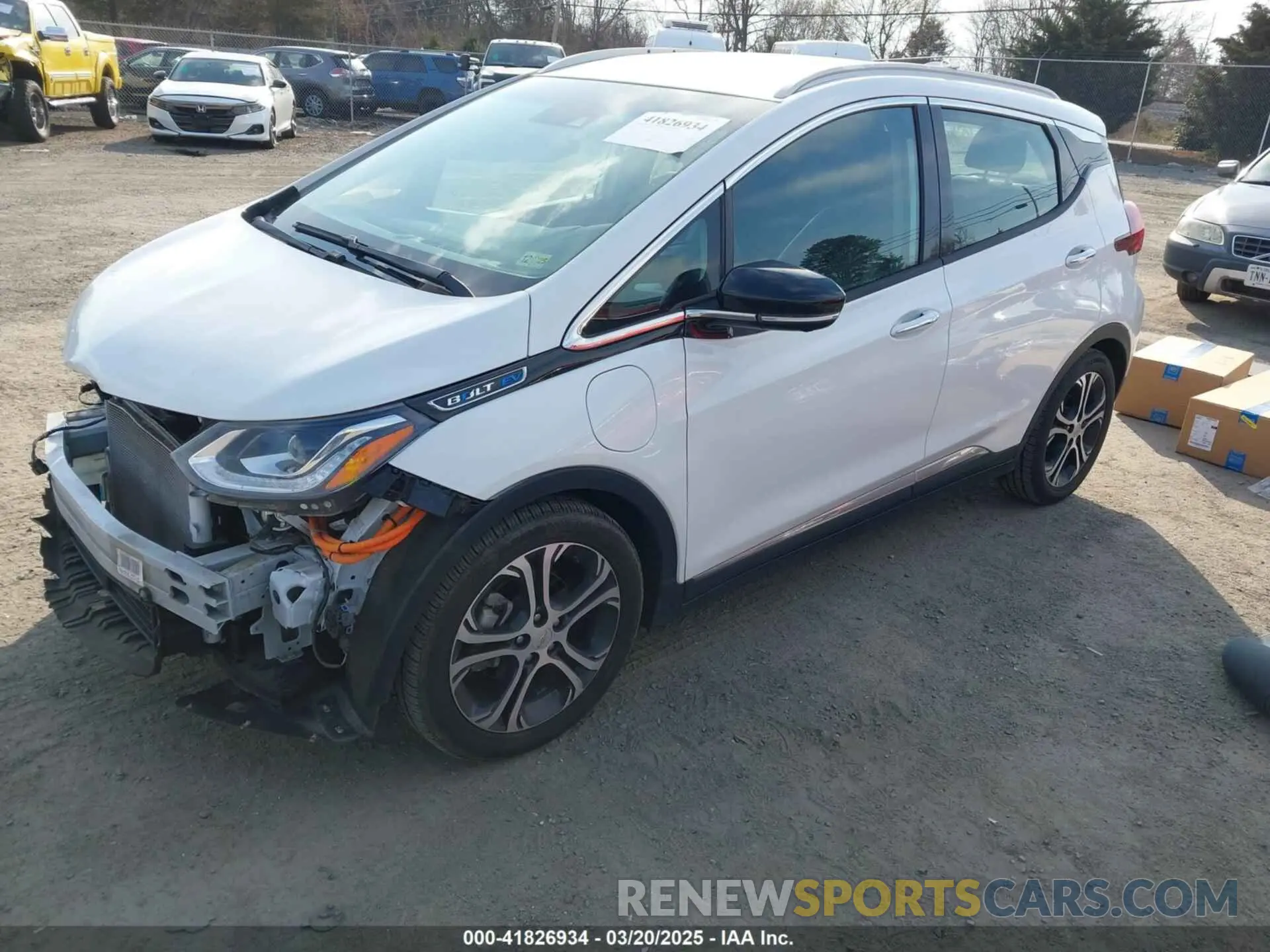 2 fotografías del automóvil dañado 1G1FZ6S02K4111931 CHEVROLET BOLT EV 2019