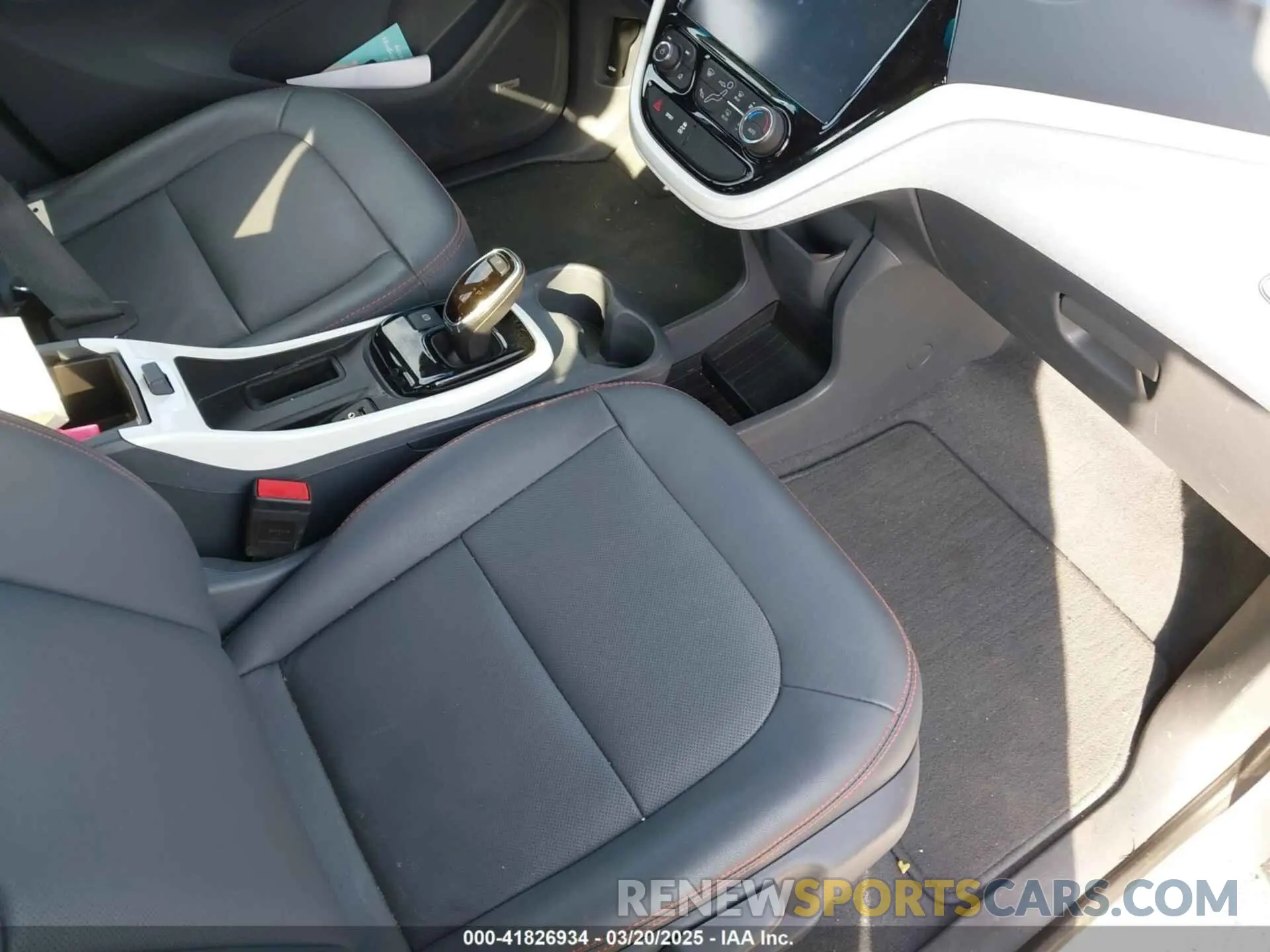 5 fotografías del automóvil dañado 1G1FZ6S02K4111931 CHEVROLET BOLT EV 2019