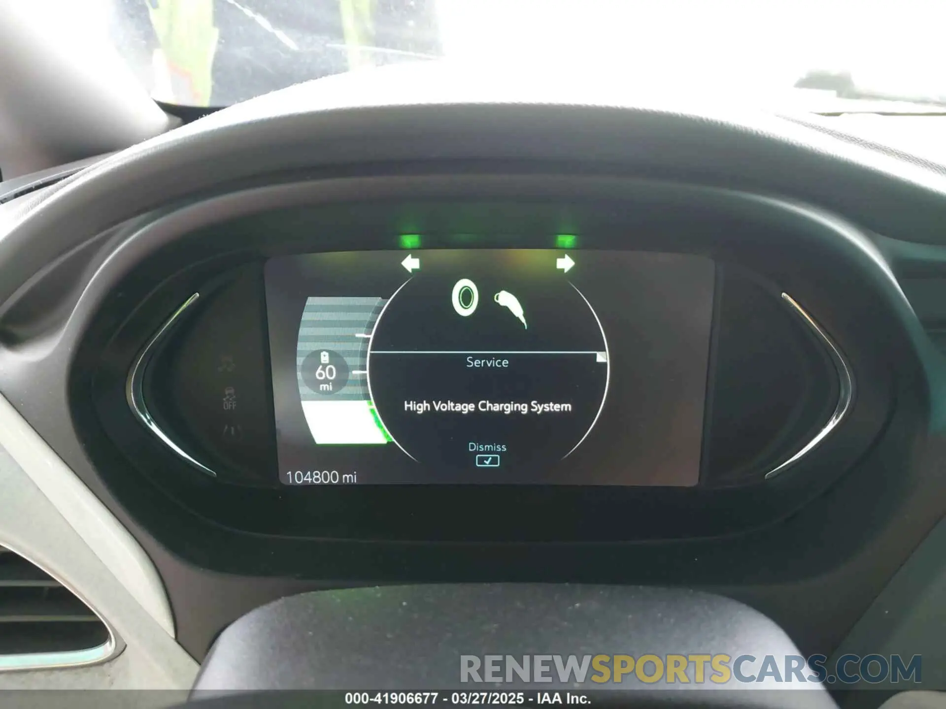 7 fotografías del automóvil dañado 1G1FZ6S03K4101117 CHEVROLET BOLT EV 2019
