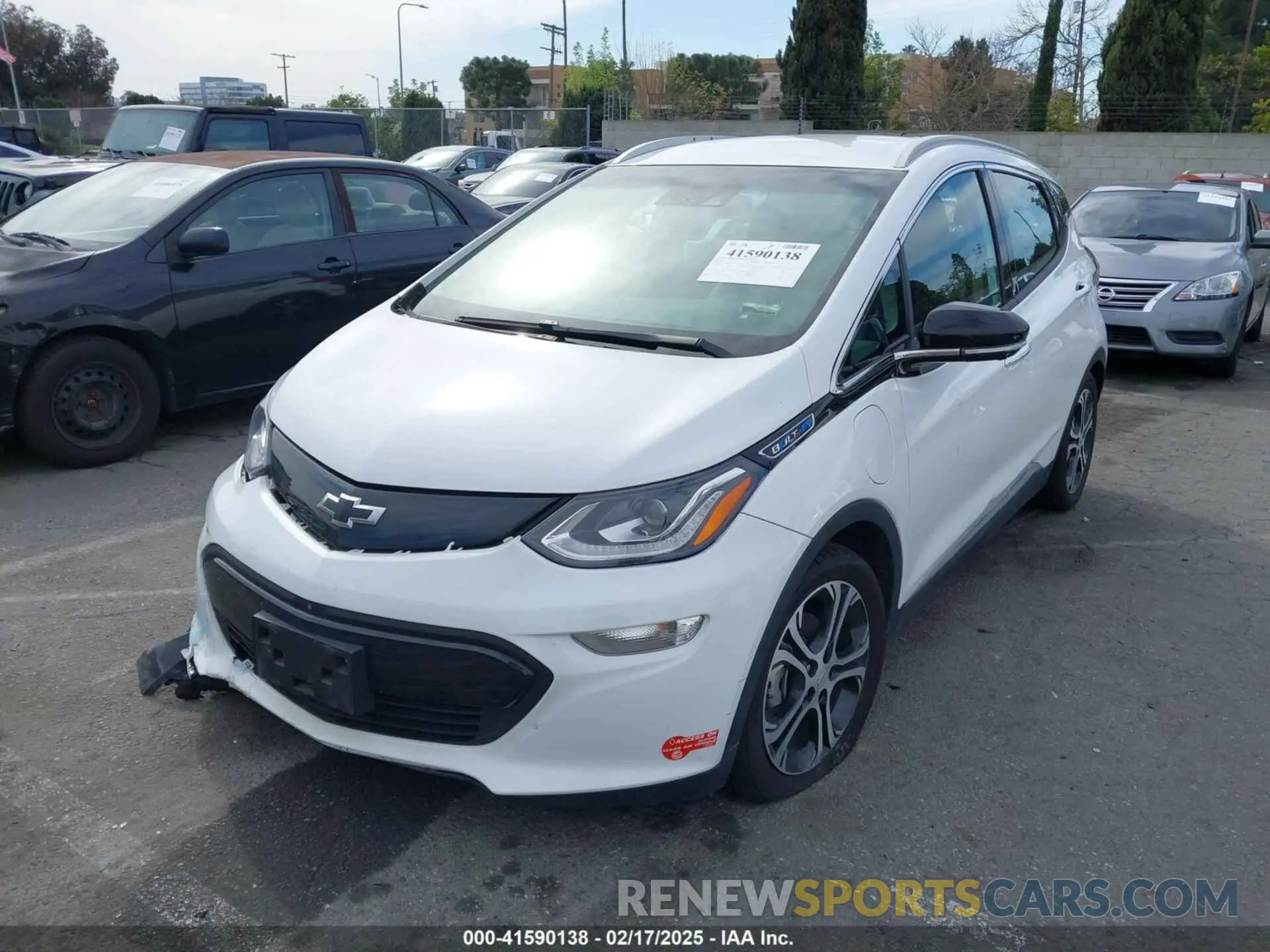 2 fotografías del automóvil dañado 1G1FZ6S08K4104854 CHEVROLET BOLT EV 2019