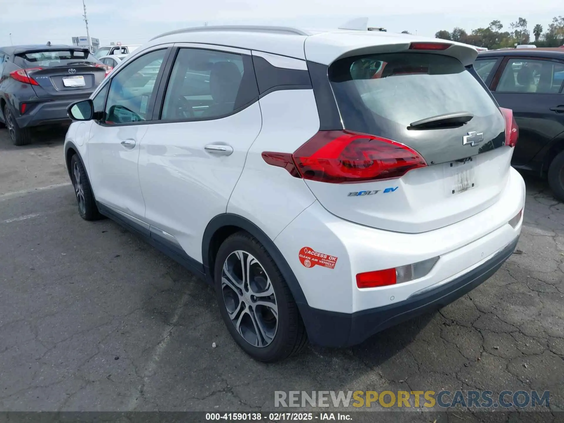 3 fotografías del automóvil dañado 1G1FZ6S08K4104854 CHEVROLET BOLT EV 2019