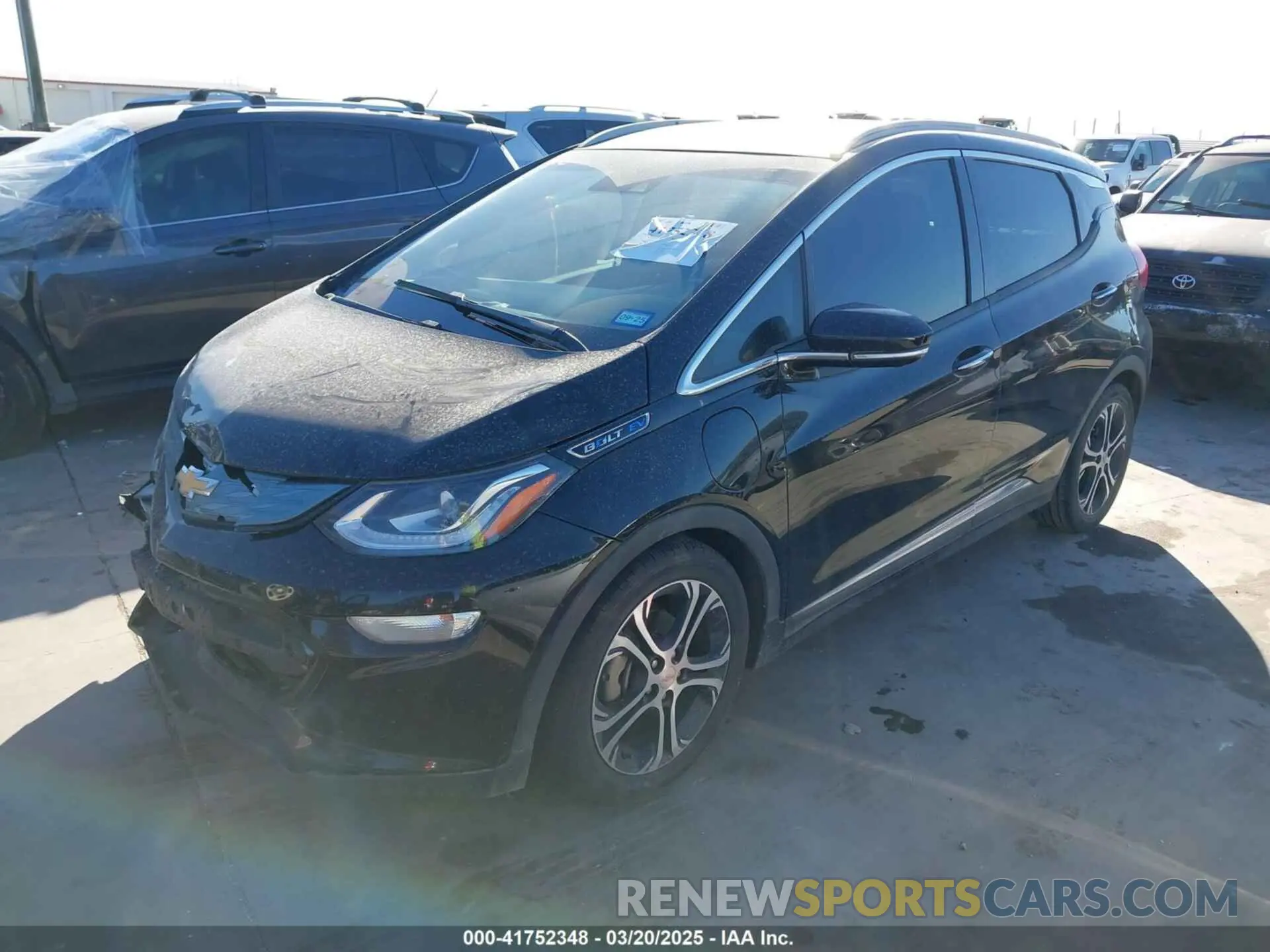 2 fotografías del automóvil dañado 1G1FZ6S09K4101669 CHEVROLET BOLT EV 2019