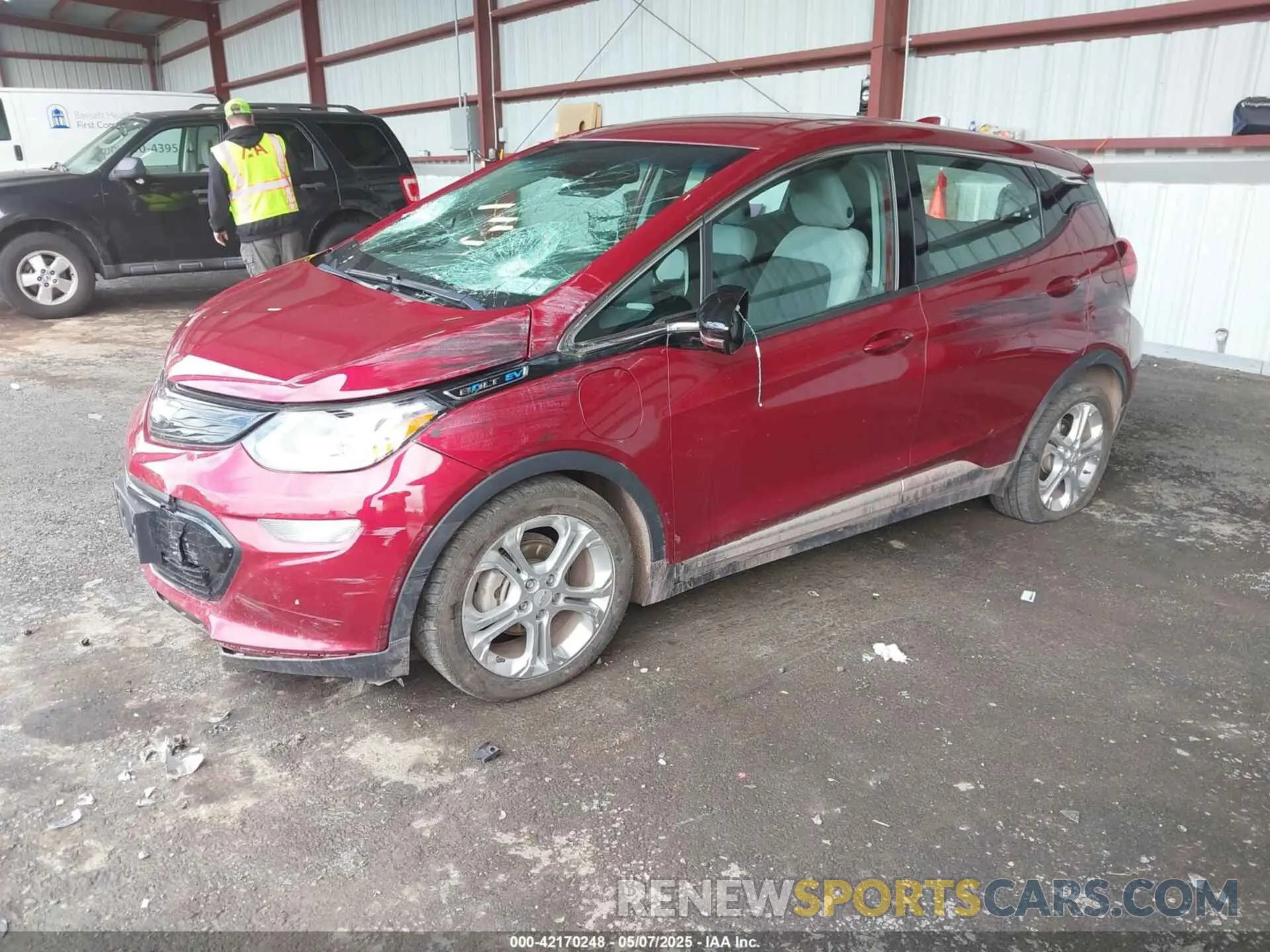 2 fotografías del automóvil dañado 1G1FY6S01L4147260 CHEVROLET BOLT EV 2020