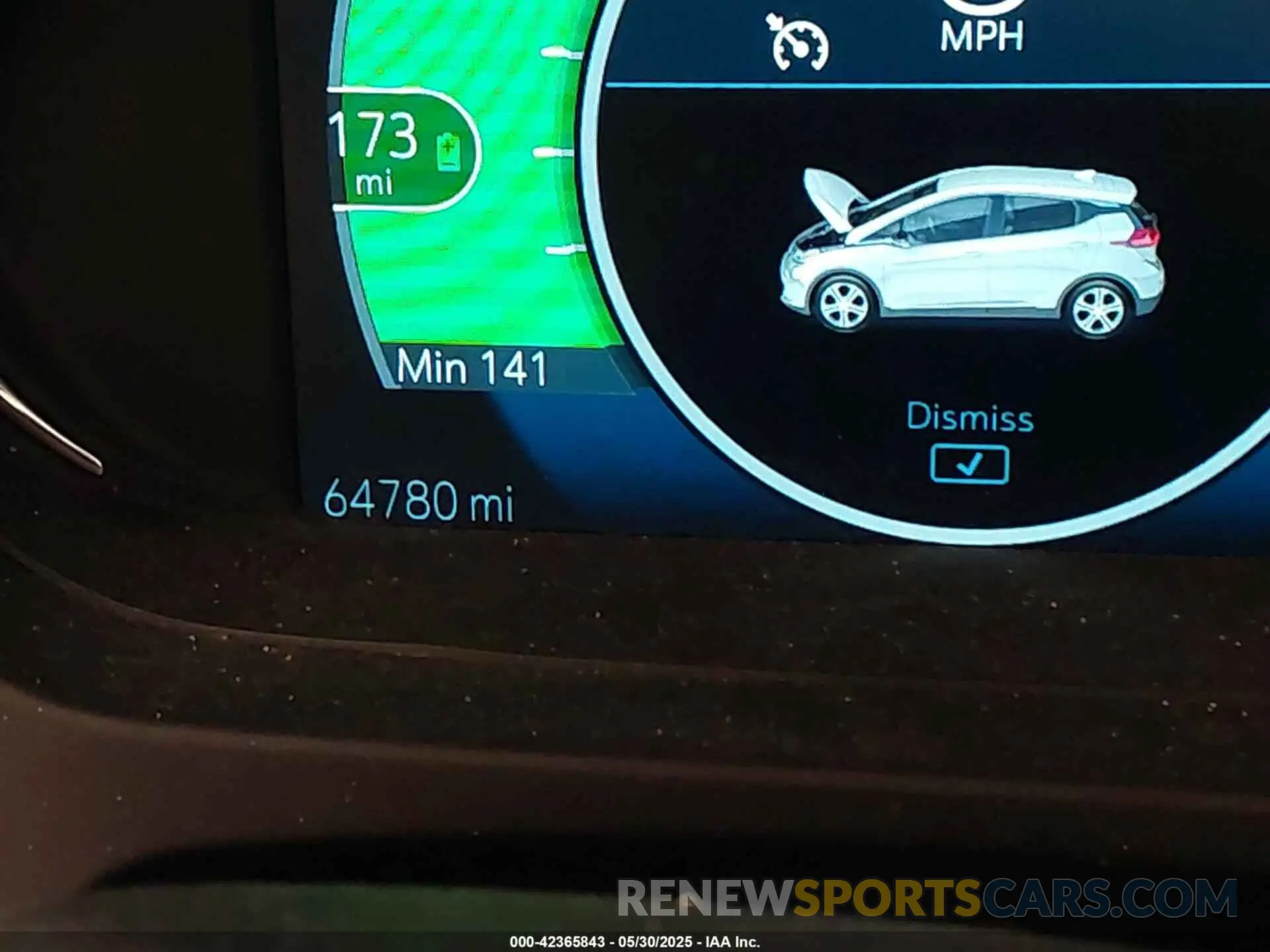 15 fotografías del automóvil dañado 1G1FY6S07L4150373 CHEVROLET BOLT EV 2020
