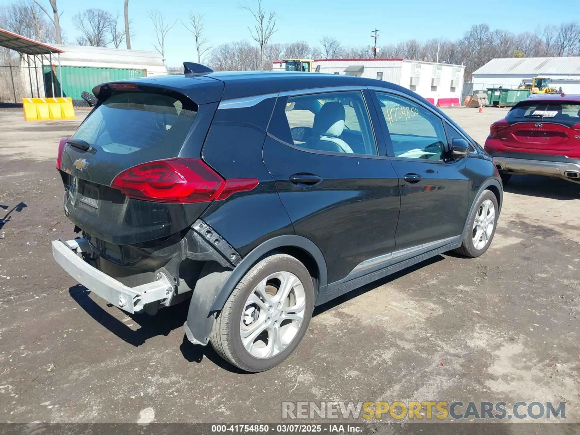 4 fotografías del automóvil dañado 1G1FY6S09L4143893 CHEVROLET BOLT EV 2020