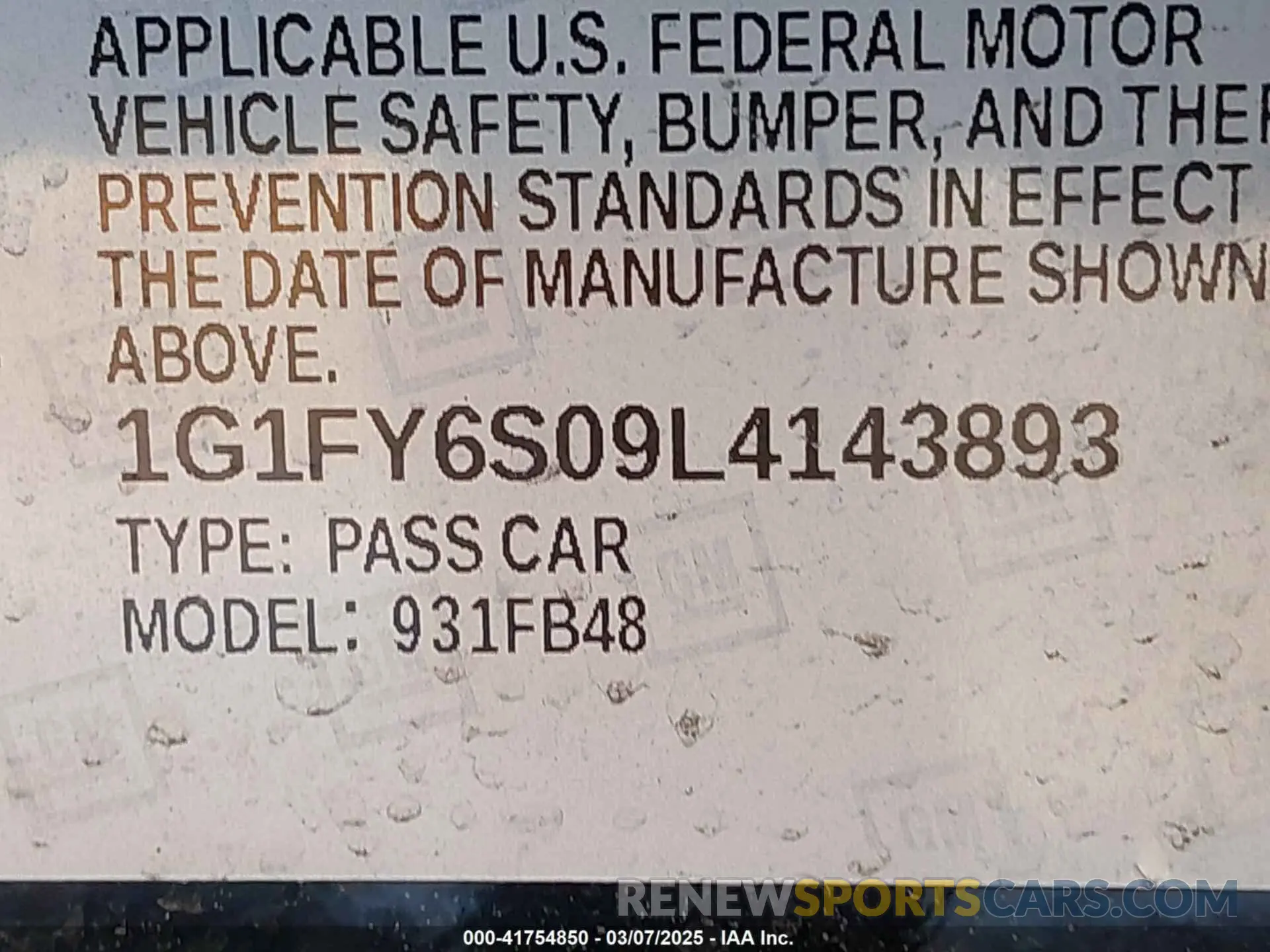 9 fotografías del automóvil dañado 1G1FY6S09L4143893 CHEVROLET BOLT EV 2020