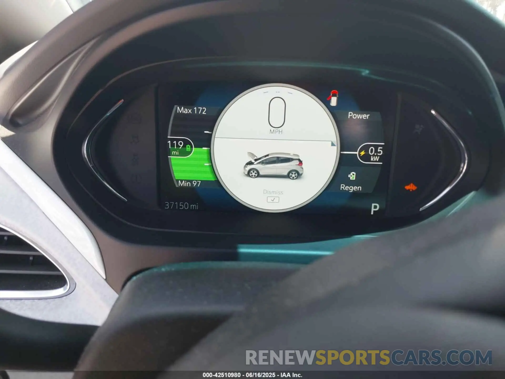 15 fotografías del automóvil dañado 1G1FZ6S01L4141407 CHEVROLET BOLT EV 2020