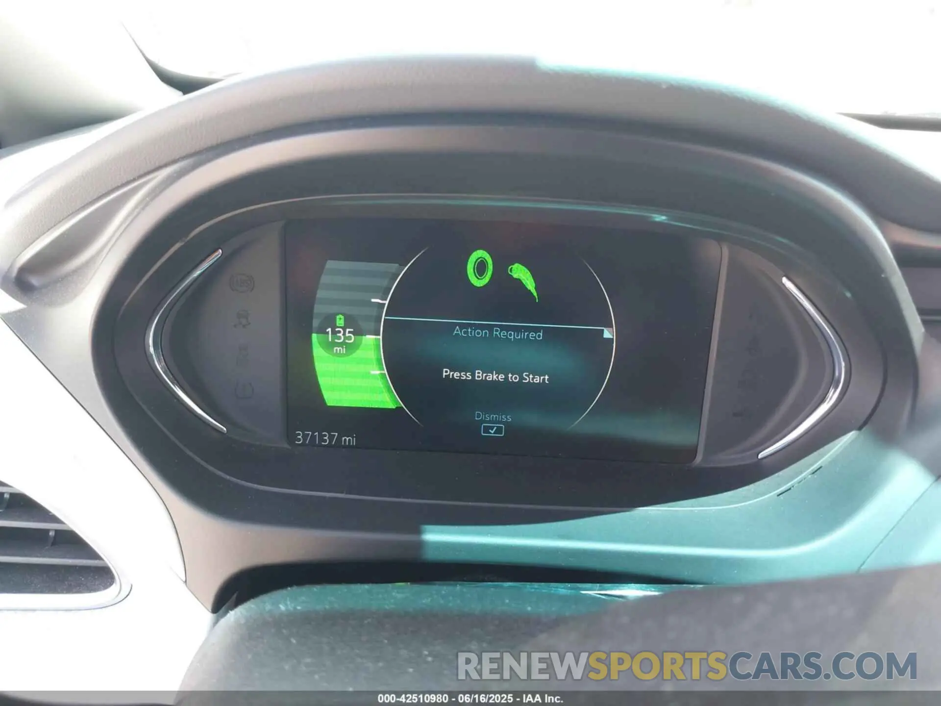17 fotografías del automóvil dañado 1G1FZ6S01L4141407 CHEVROLET BOLT EV 2020