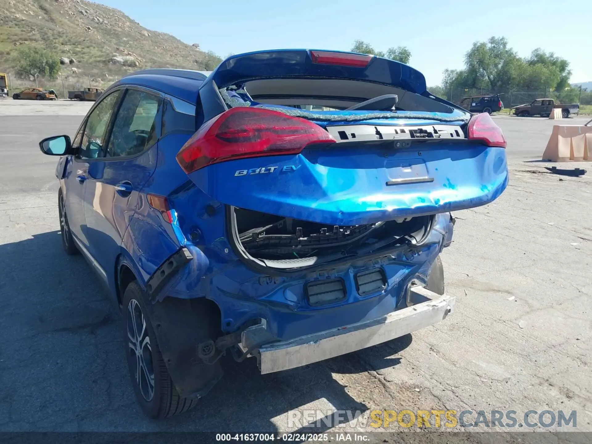 6 fotografías del automóvil dañado 1G1FZ6S04L4125895 CHEVROLET BOLT EV 2020