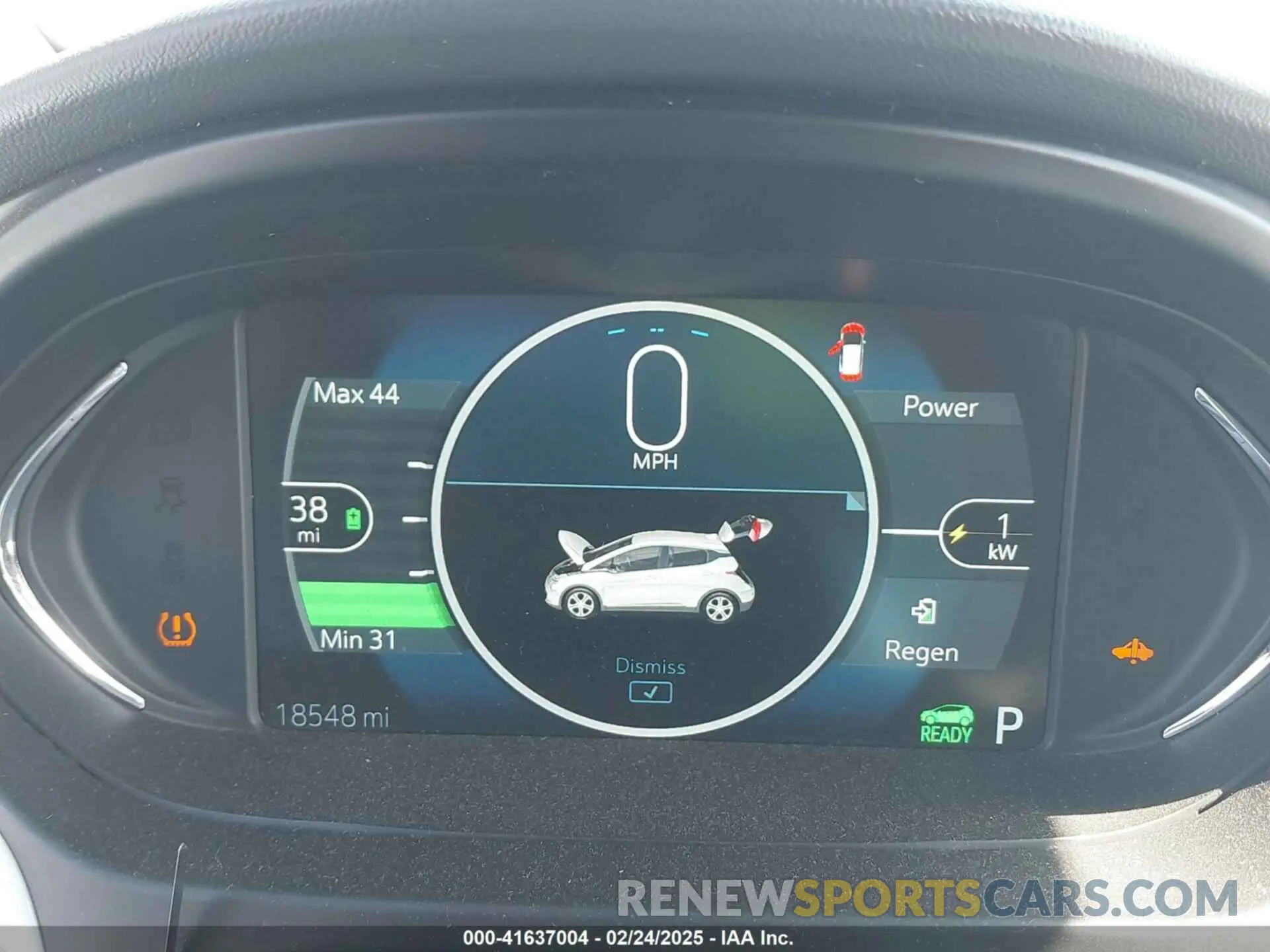 7 fotografías del automóvil dañado 1G1FZ6S04L4125895 CHEVROLET BOLT EV 2020
