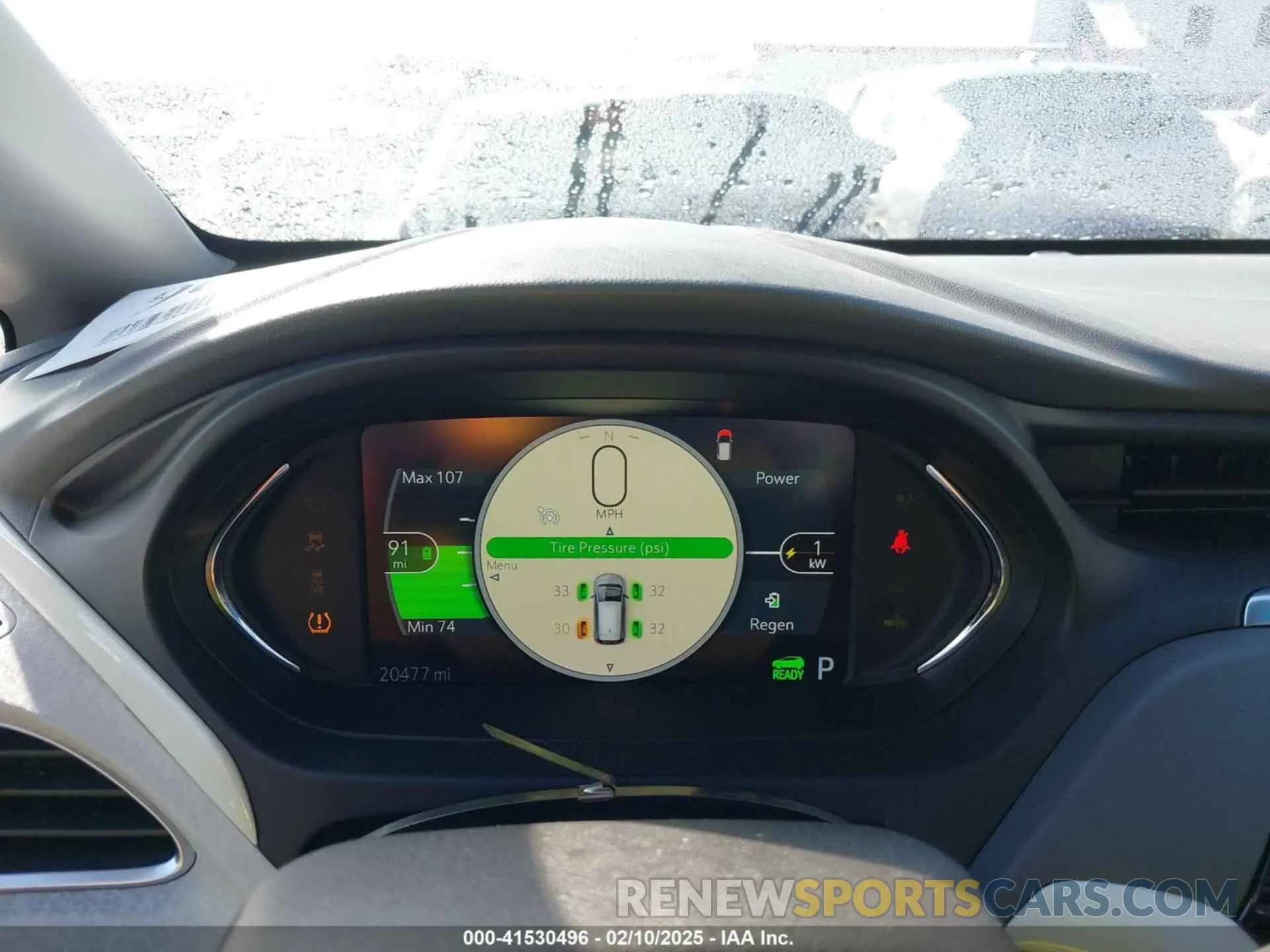 7 fotografías del automóvil dañado 1G1FZ6S0XL4110026 CHEVROLET BOLT EV 2020