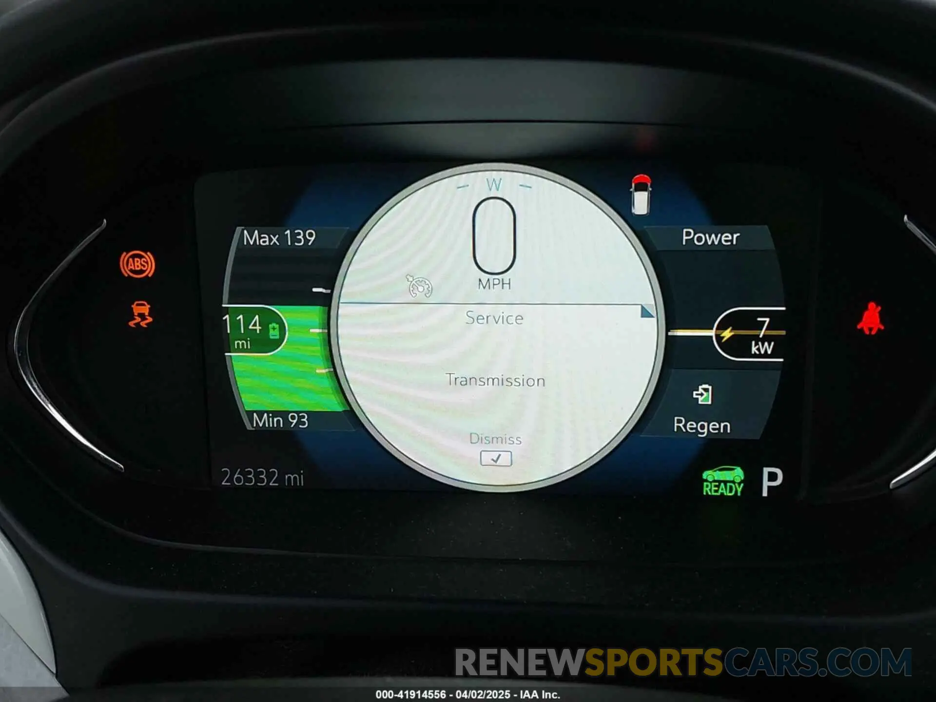 7 fotografías del automóvil dañado 1G1FZ6S0XL4138070 CHEVROLET BOLT EV 2020