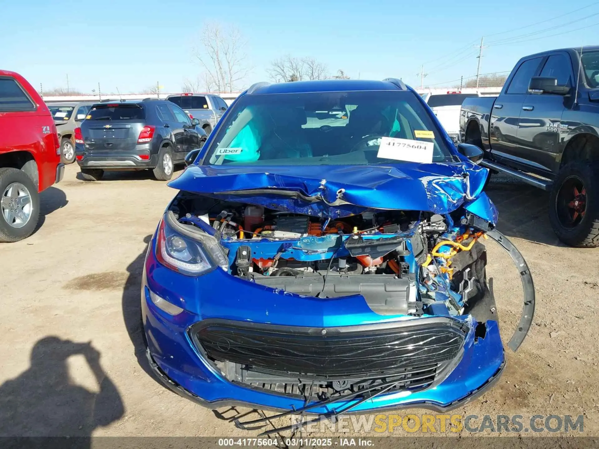 13 fotografías del automóvil dañado 1G1FZ6S0XL4149831 CHEVROLET BOLT EV 2020