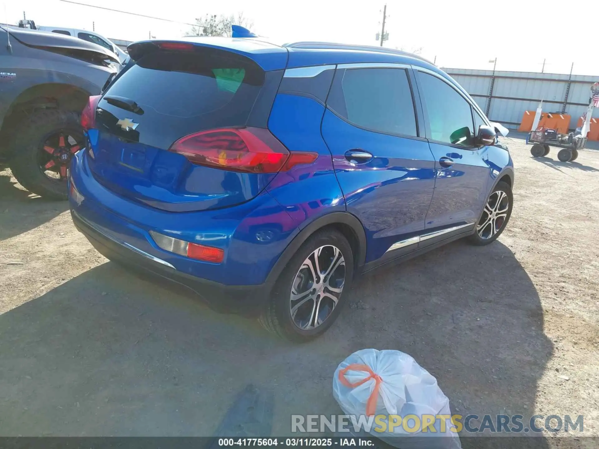 4 fotografías del automóvil dañado 1G1FZ6S0XL4149831 CHEVROLET BOLT EV 2020