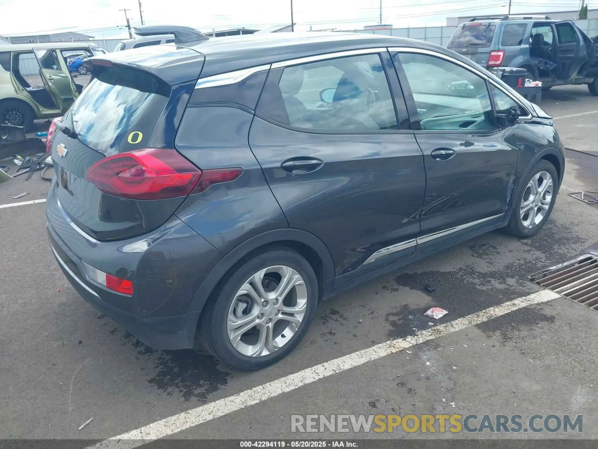 4 fotografías del automóvil dañado 1G1FY6S01M4111120 CHEVROLET BOLT EV 2021