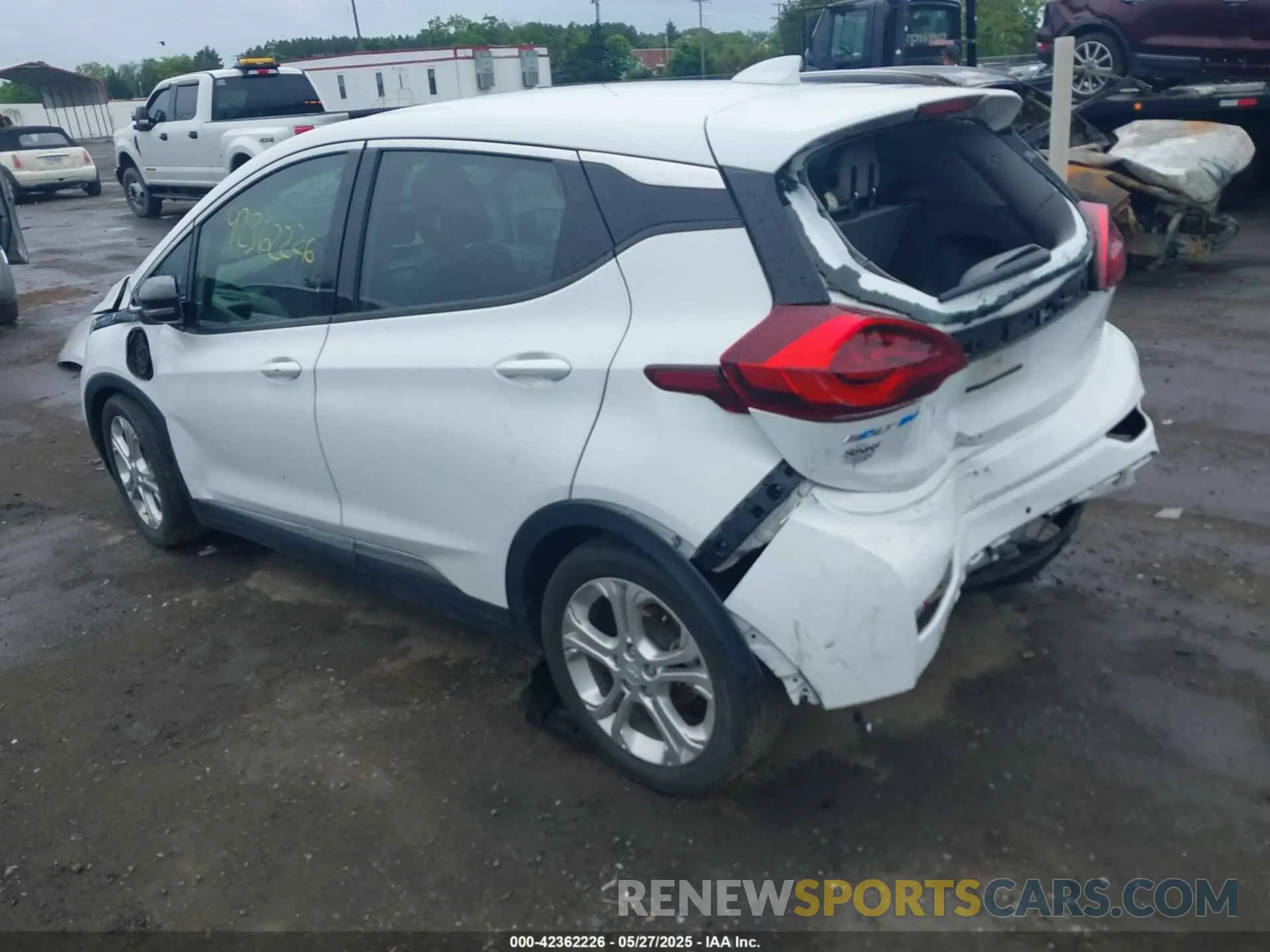 3 fotografías del automóvil dañado 1G1FY6S05M4101349 CHEVROLET BOLT EV 2021