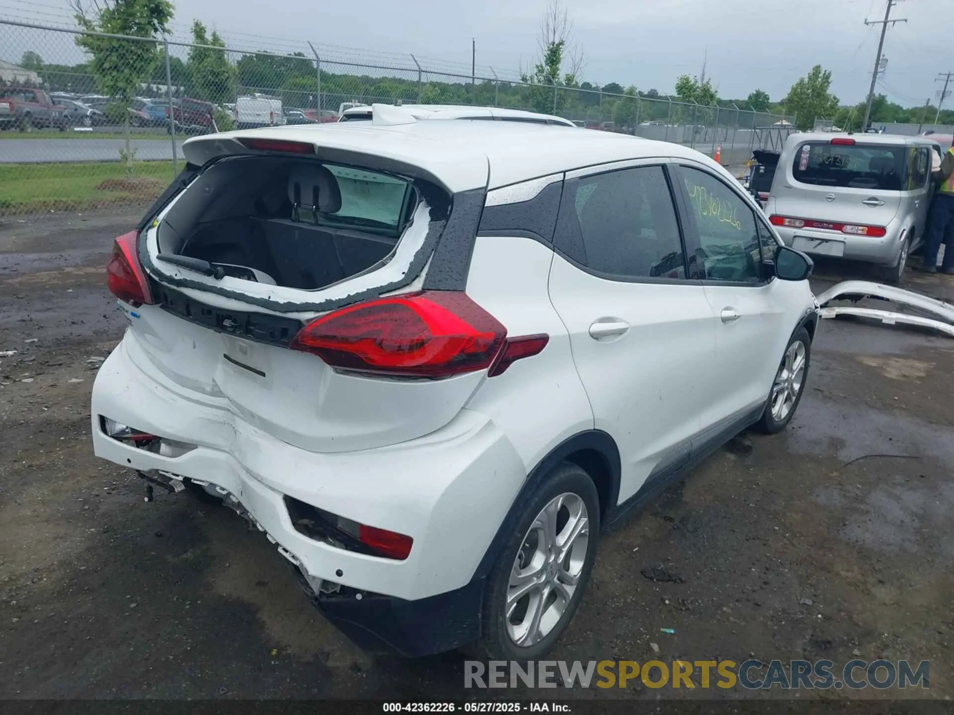 4 fotografías del automóvil dañado 1G1FY6S05M4101349 CHEVROLET BOLT EV 2021