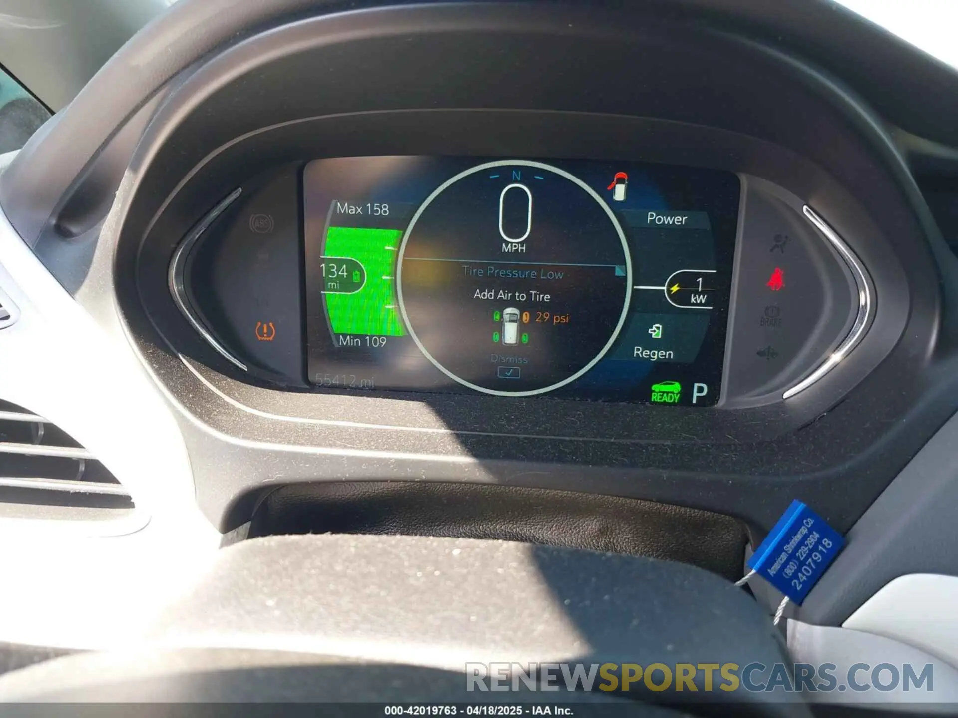 7 fotografías del automóvil dañado 1G1FY6S08M4113494 CHEVROLET BOLT EV 2021