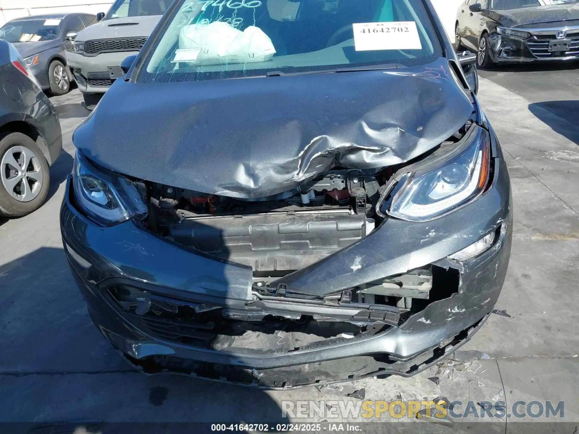 13 fotografías del automóvil dañado 1G1FZ6S01M4113902 CHEVROLET BOLT EV 2021
