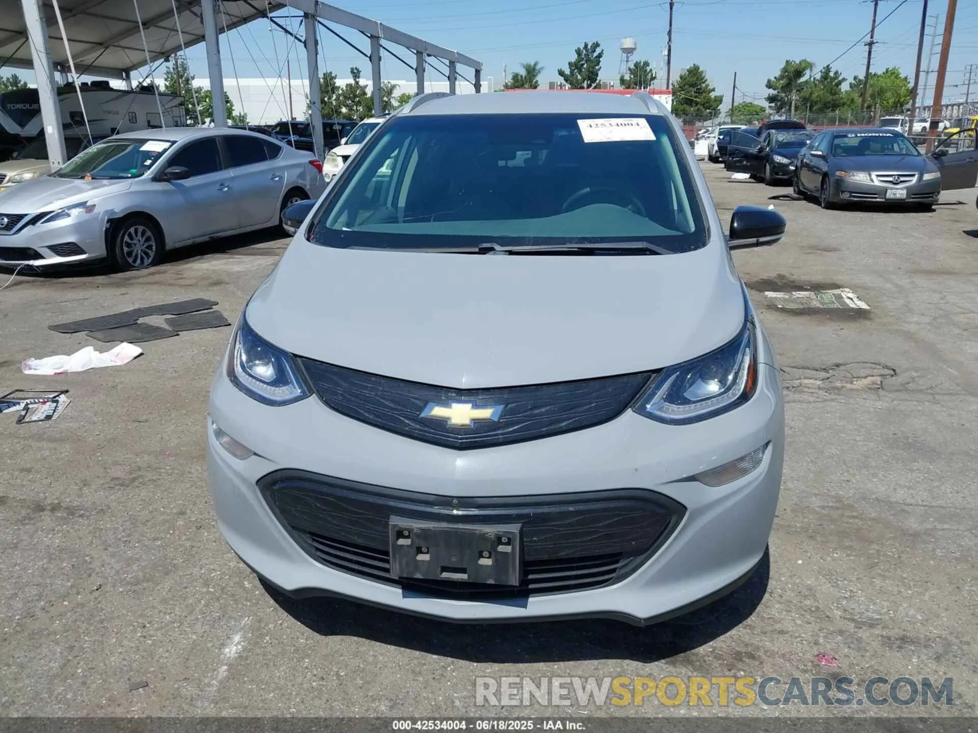 12 fotografías del automóvil dañado 1G1FZ6S07M4100538 CHEVROLET BOLT EV 2021