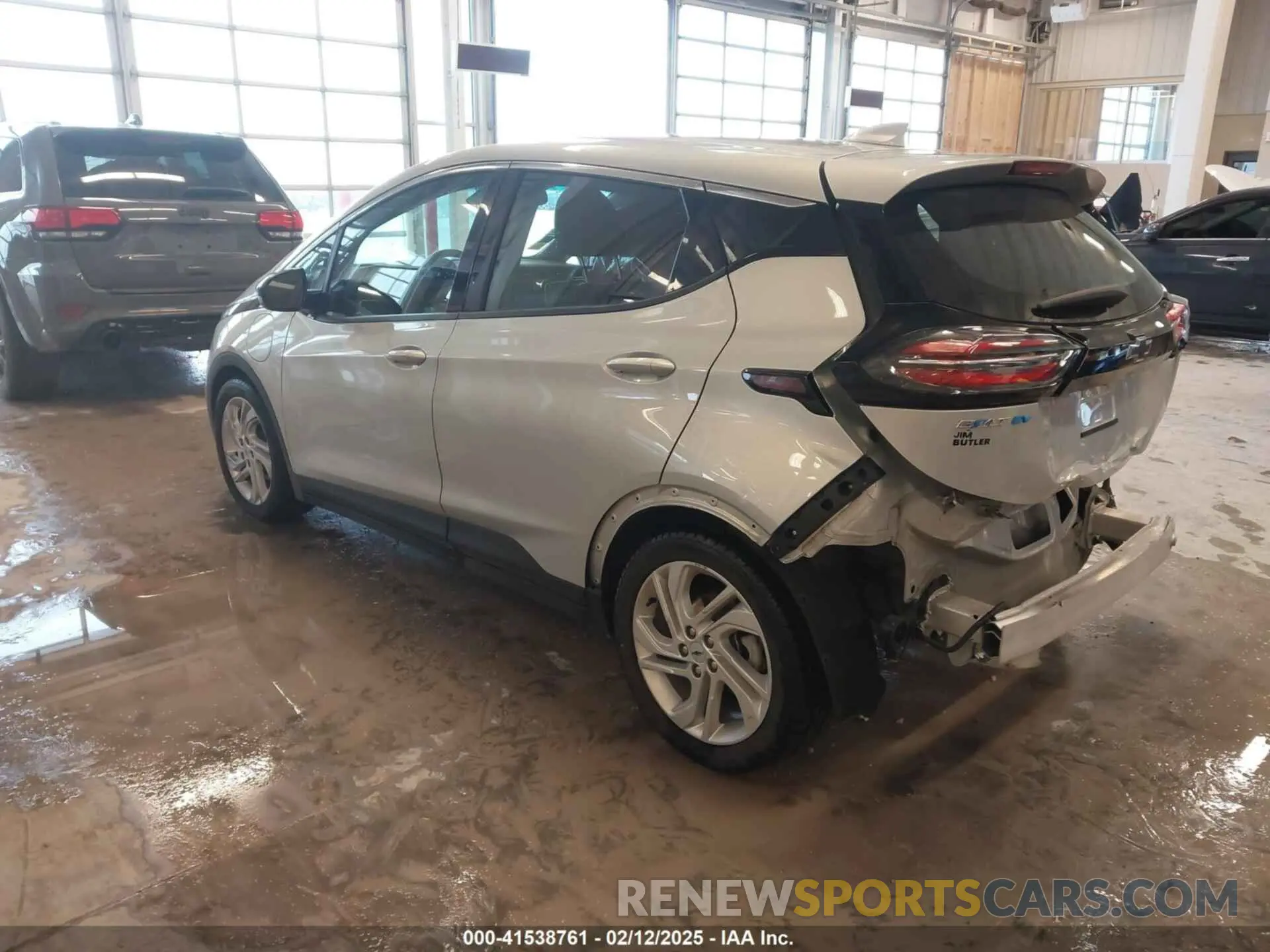 3 fotografías del automóvil dañado 1G1FW6S08N4110327 CHEVROLET BOLT EV 2022