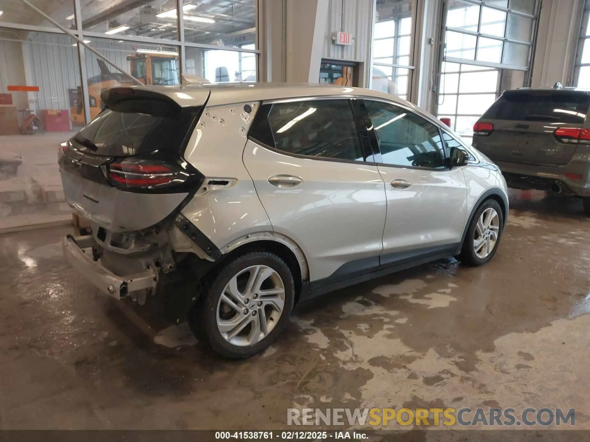 4 fotografías del automóvil dañado 1G1FW6S08N4110327 CHEVROLET BOLT EV 2022