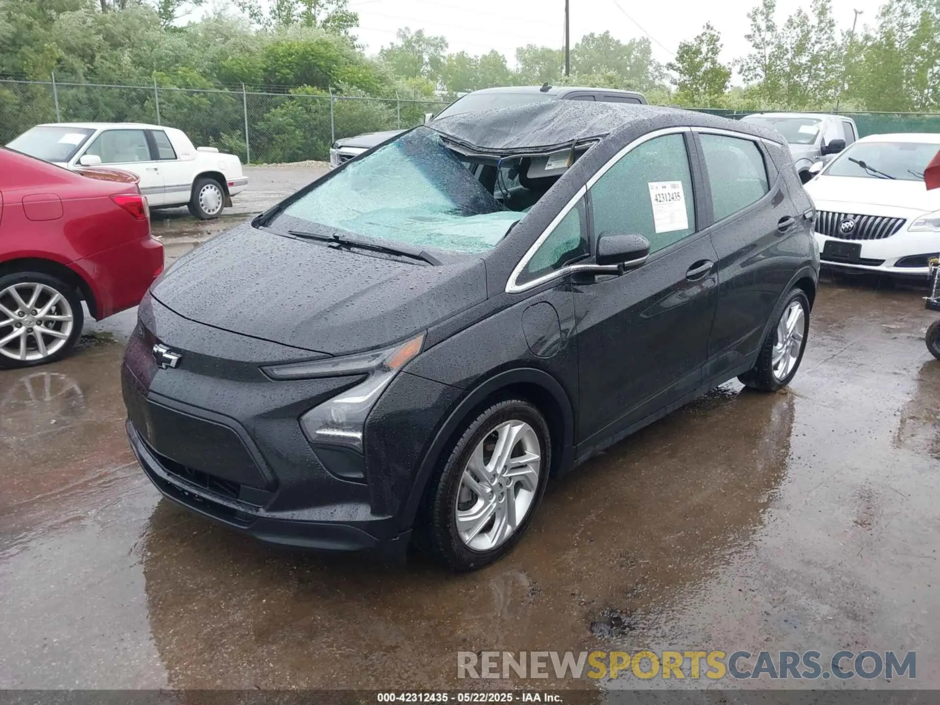 2 fotografías del automóvil dañado 1G1FW6S08N4125667 CHEVROLET BOLT EV 2022