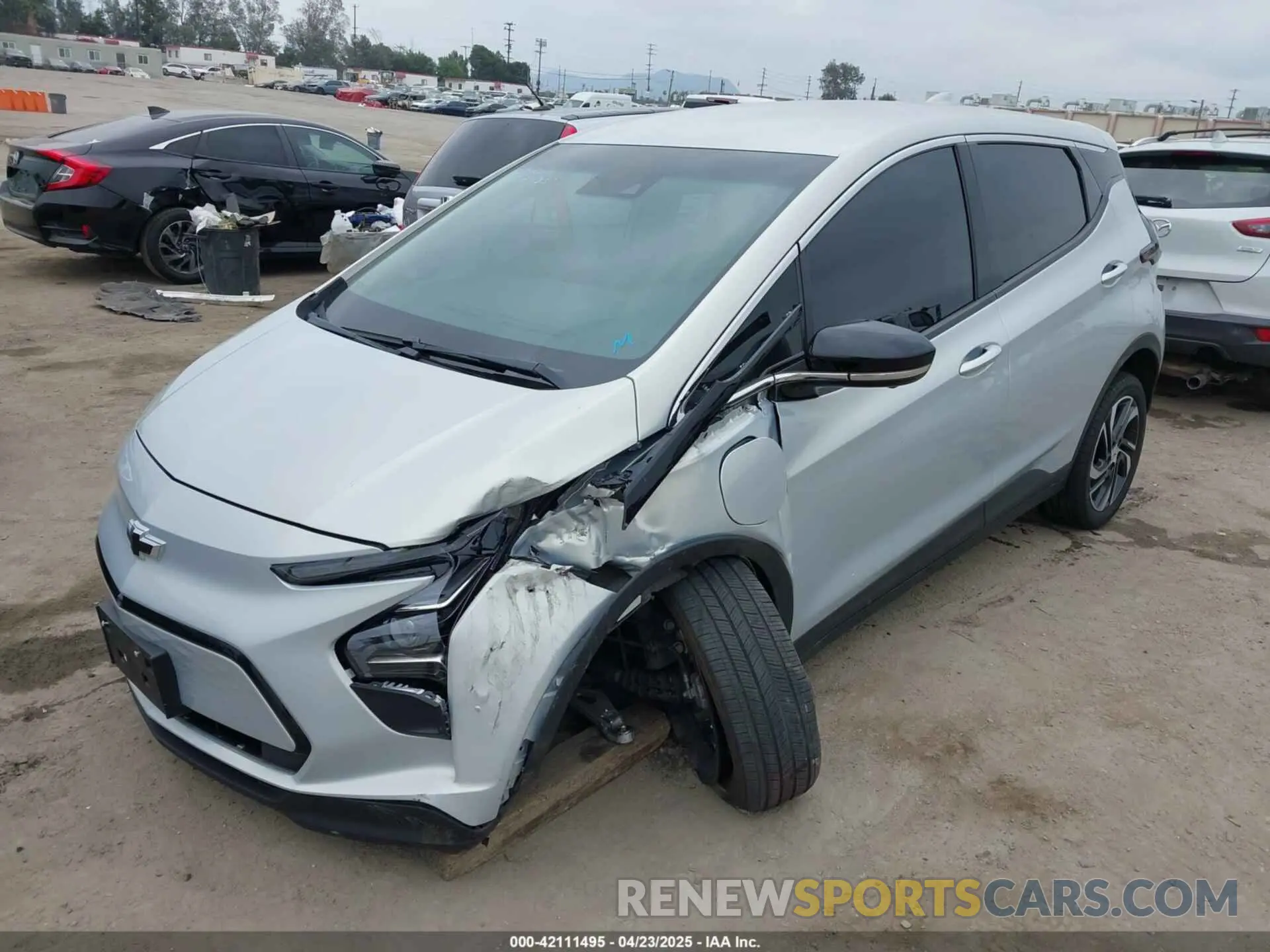 2 fotografías del automóvil dañado 1G1FX6S07N4101406 CHEVROLET BOLT EV 2022