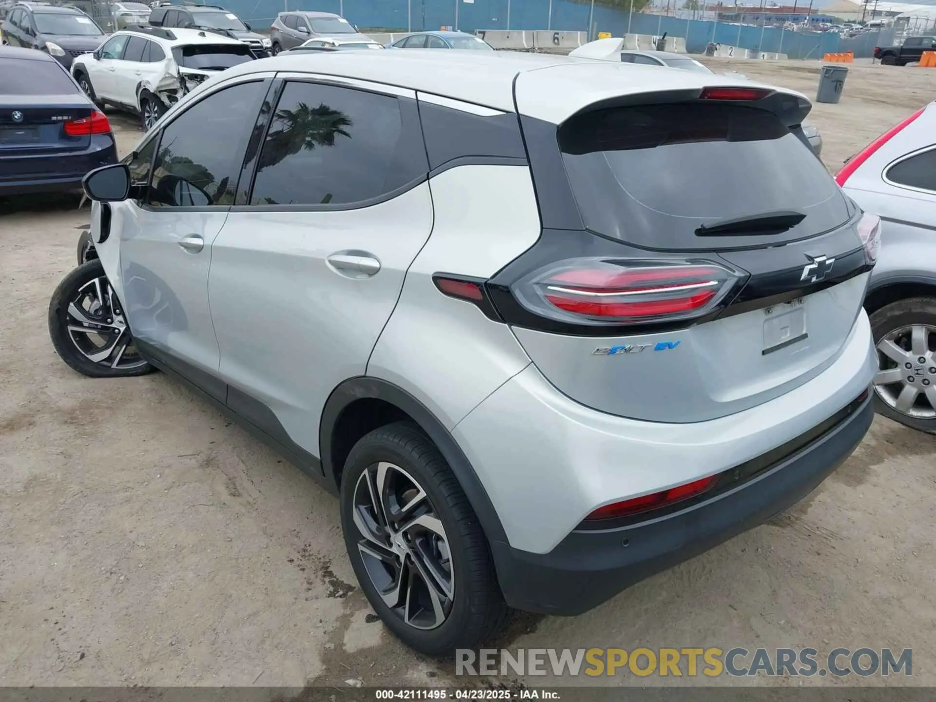 3 fotografías del automóvil dañado 1G1FX6S07N4101406 CHEVROLET BOLT EV 2022