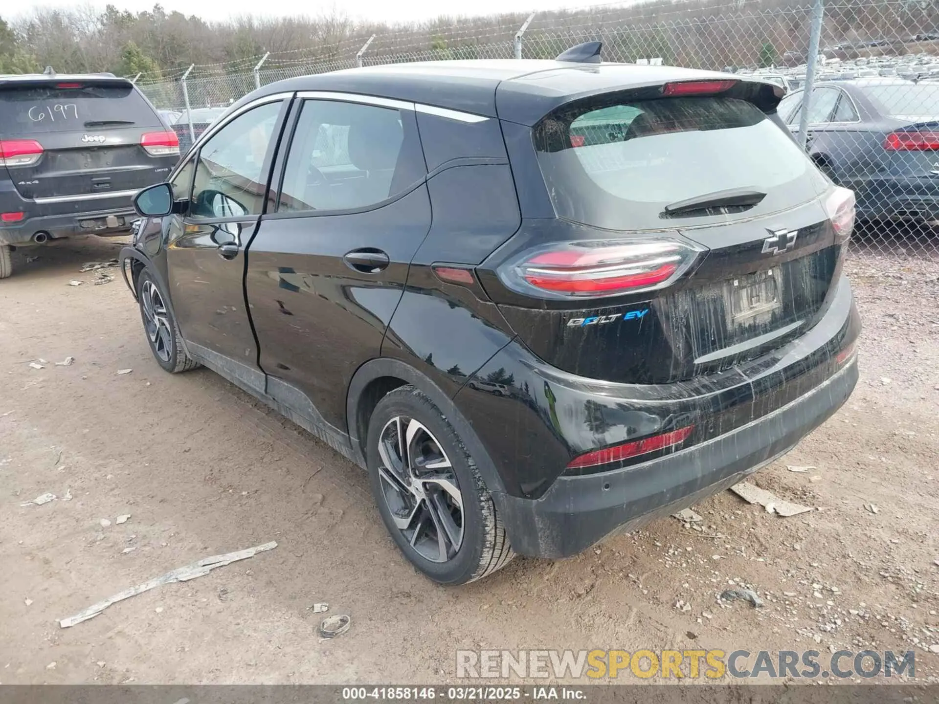 3 fotografías del automóvil dañado 1G1FX6S00P4191615 CHEVROLET BOLT EV 2023