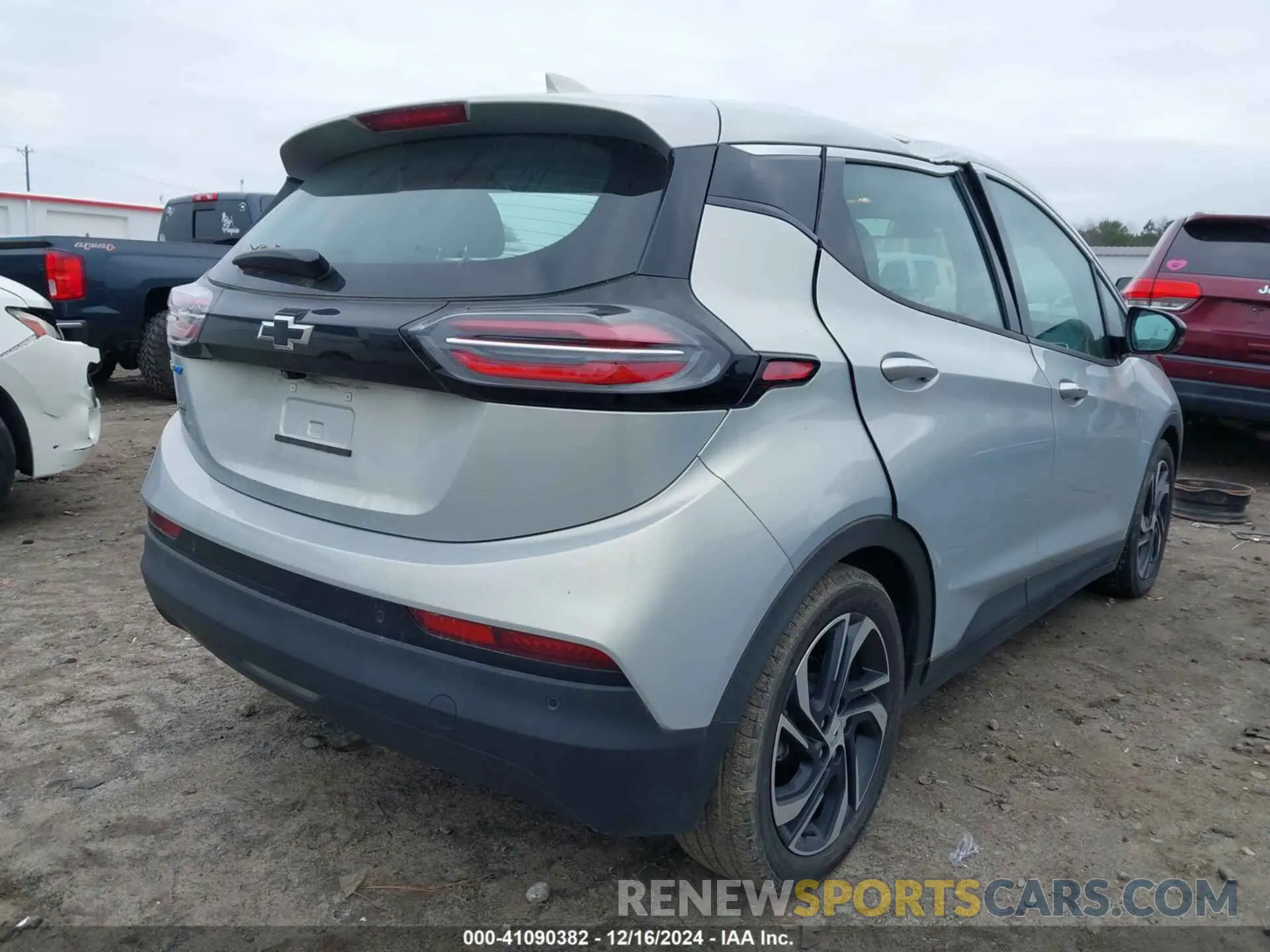 4 fotografías del automóvil dañado 1G1FX6S01P4155450 CHEVROLET BOLT EV 2023