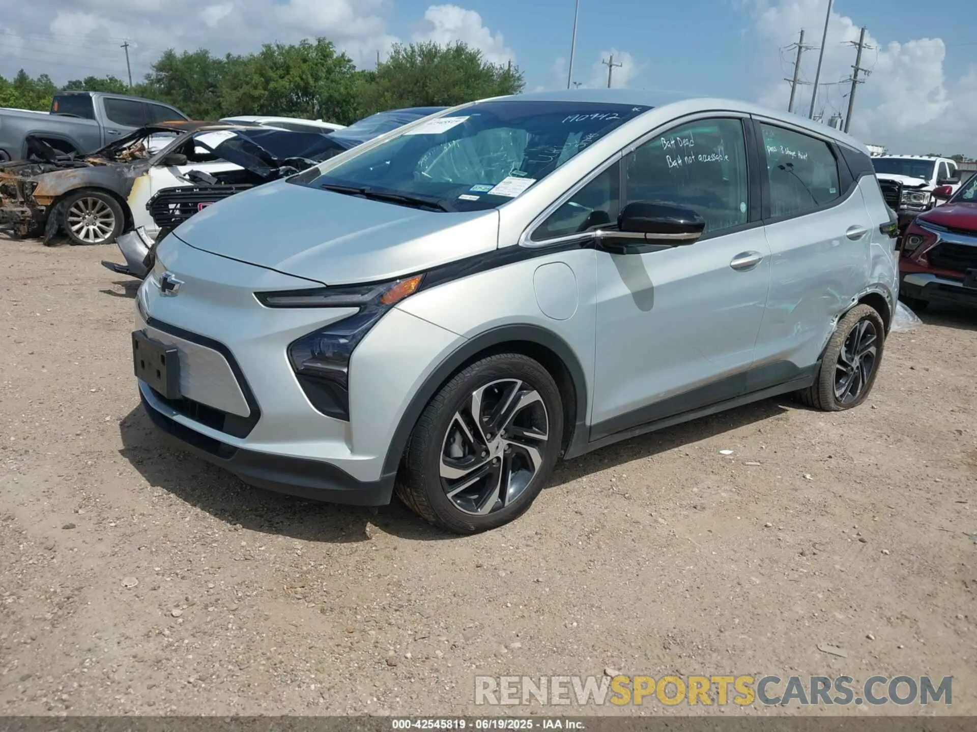 2 fotografías del automóvil dañado 1G1FX6S01P4172426 CHEVROLET BOLT EV 2023