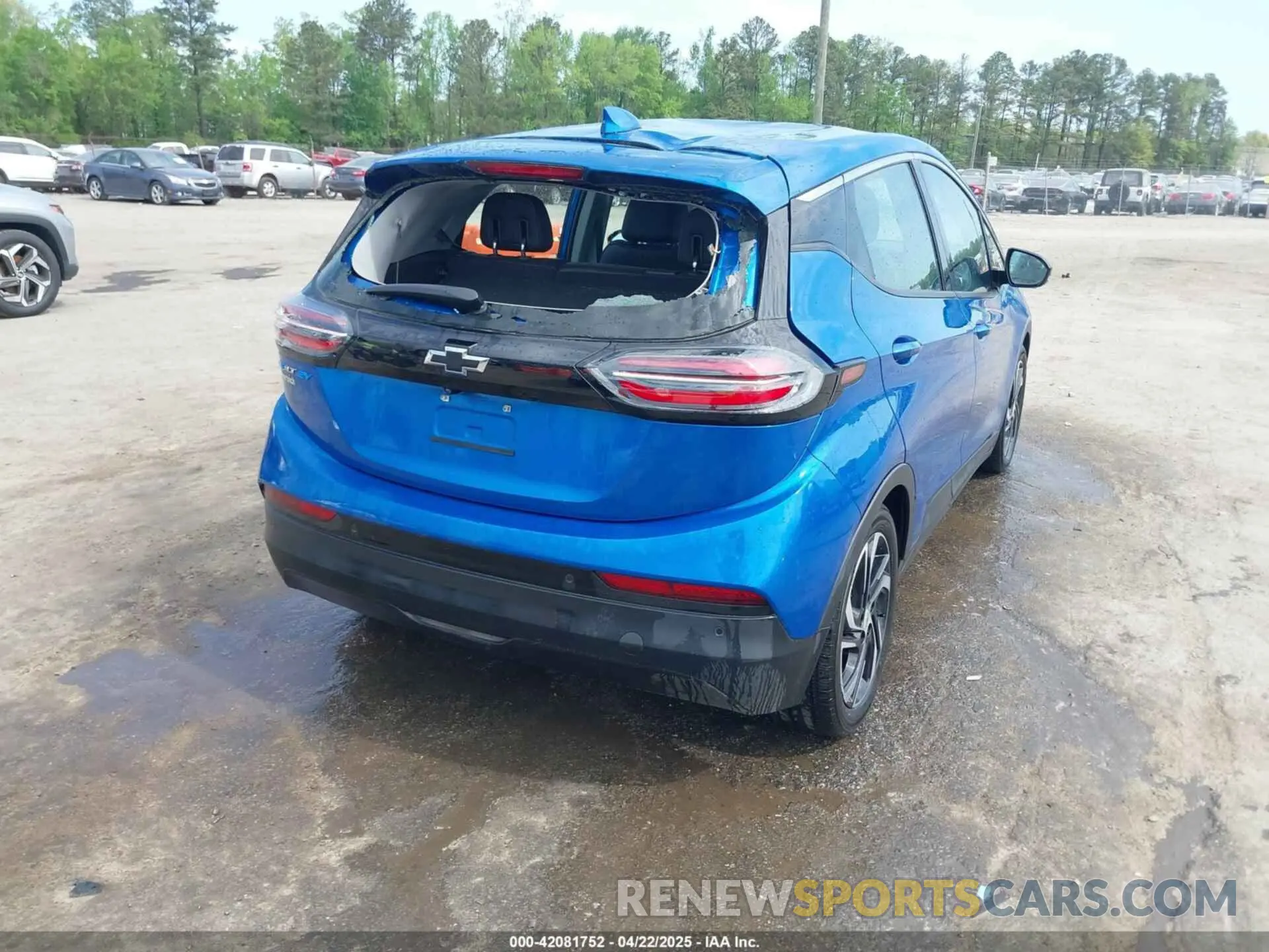 4 fotografías del automóvil dañado 1G1FX6S05P4128607 CHEVROLET BOLT EV 2023