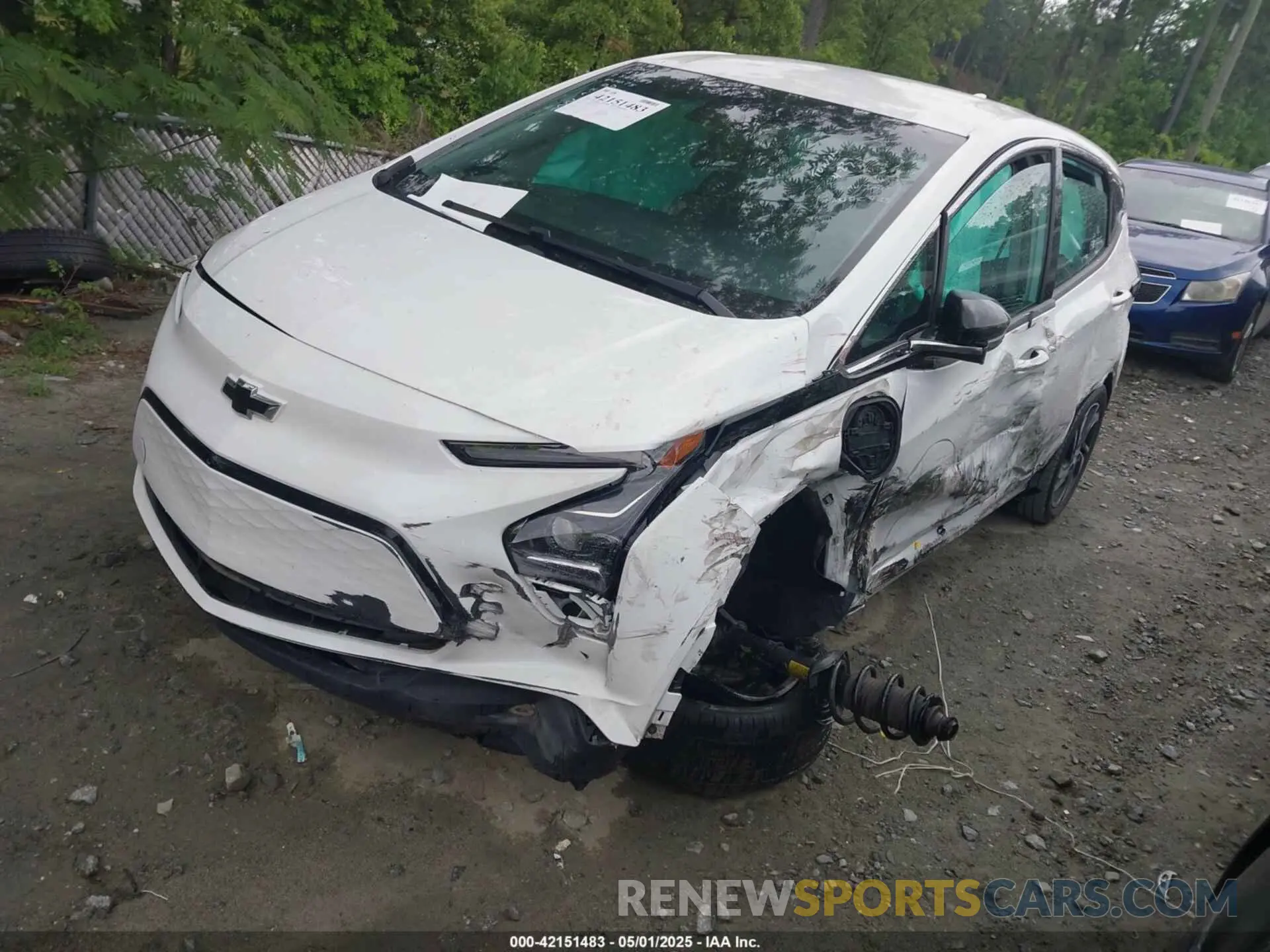 2 fotografías del automóvil dañado 1G1FX6S0XP4183330 CHEVROLET BOLT EV 2023