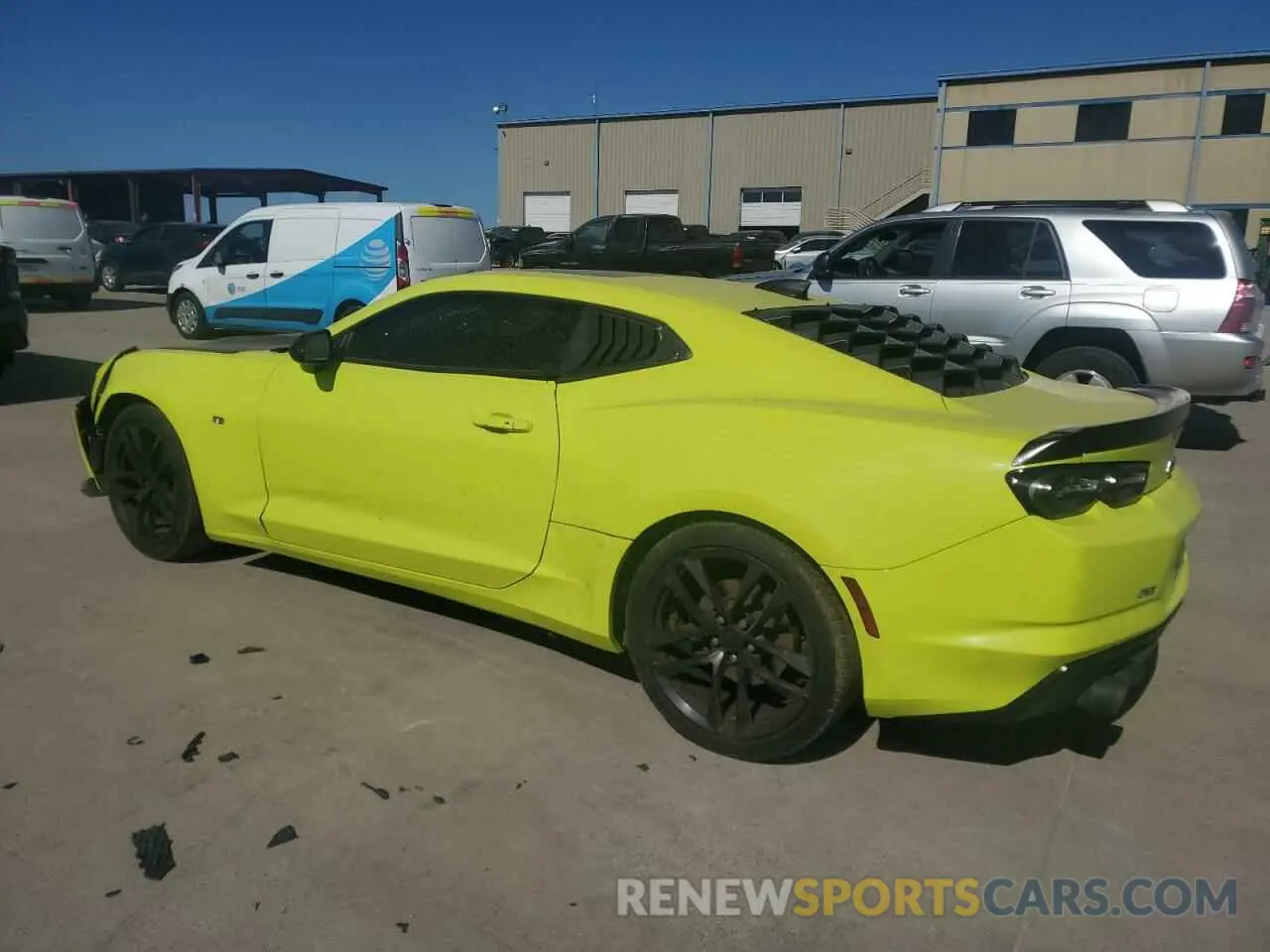 2 fotografías del automóvil dañado 1G1FA1RS5K0156256 CHEVROLET CAMARO 2019