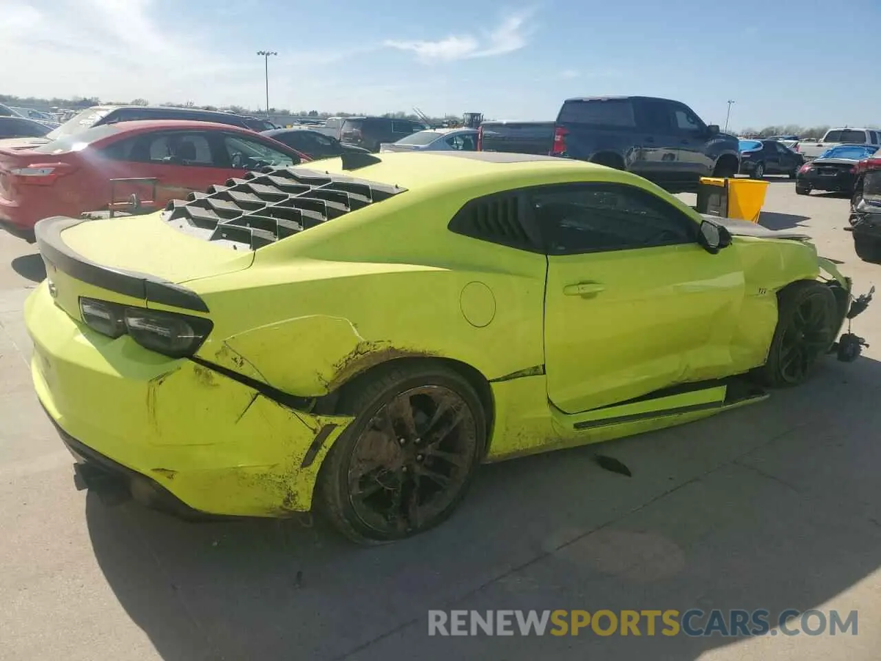 3 fotografías del automóvil dañado 1G1FA1RS5K0156256 CHEVROLET CAMARO 2019