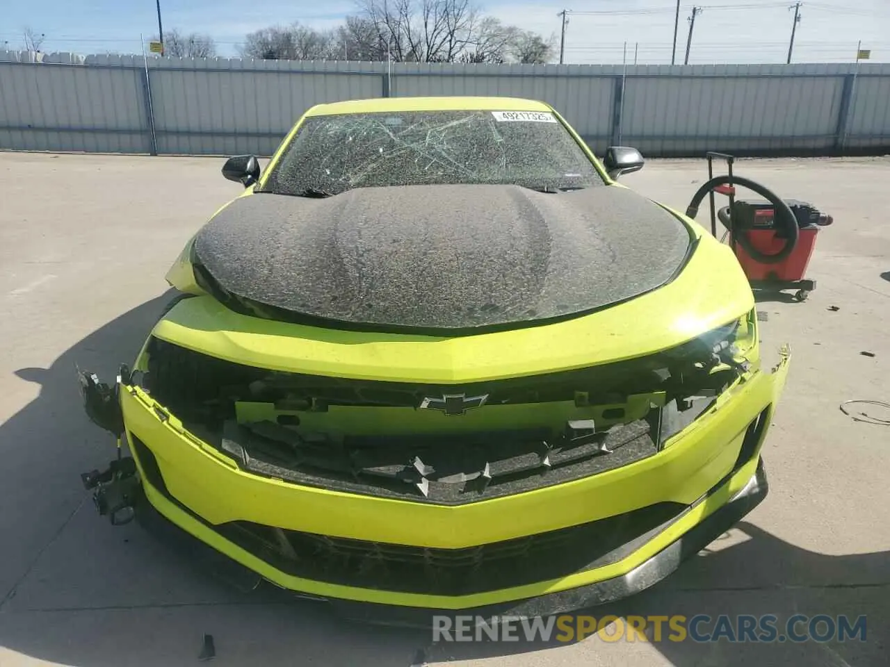 5 fotografías del automóvil dañado 1G1FA1RS5K0156256 CHEVROLET CAMARO 2019