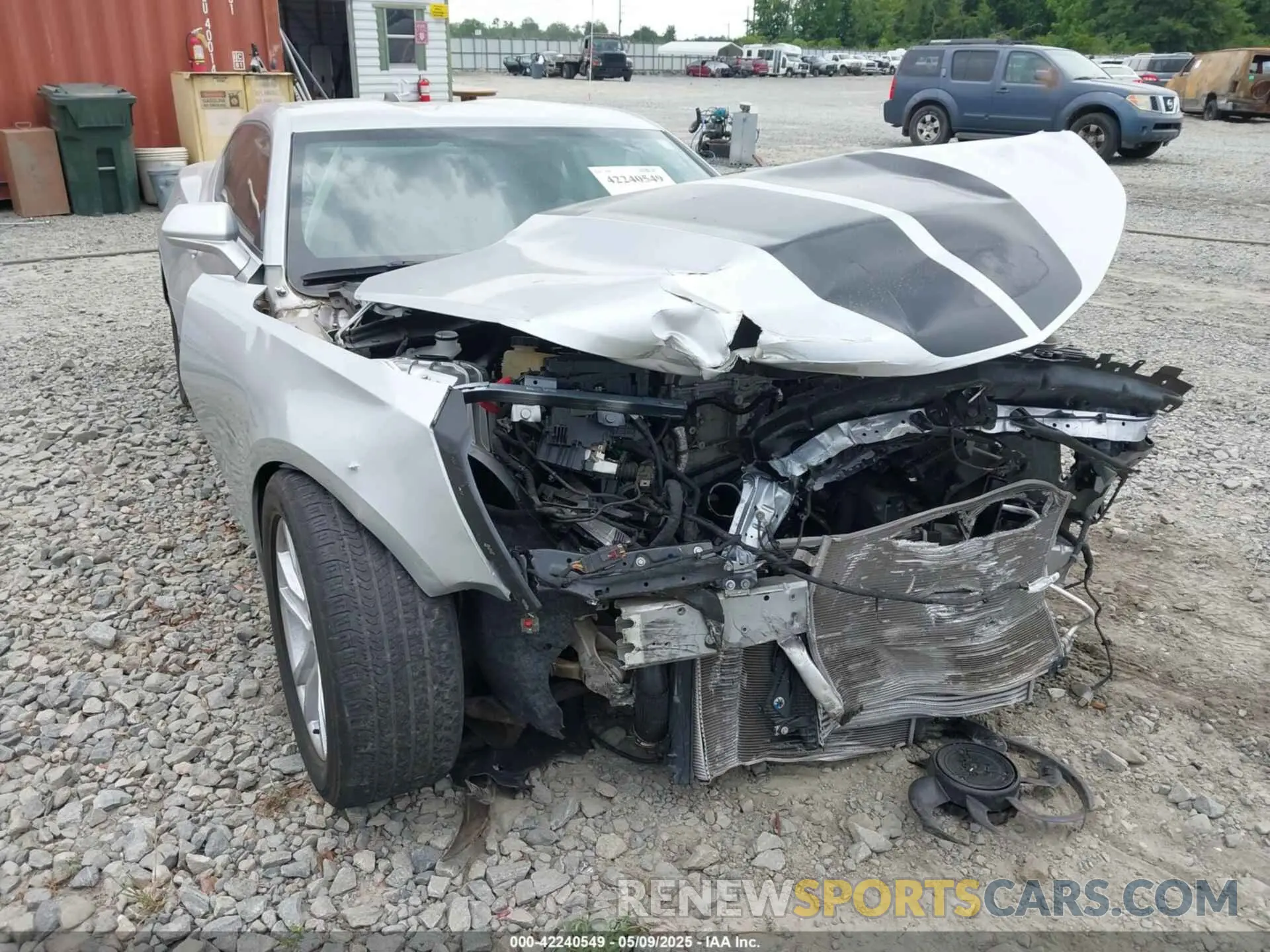 6 fotografías del automóvil dañado 1G1FA1RX0K0149825 CHEVROLET CAMARO 2019