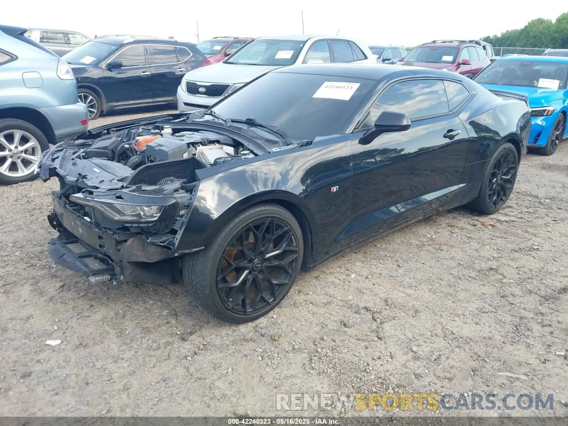 2 fotografías del automóvil dañado 1G1FA1RX1K0127249 CHEVROLET CAMARO 2019