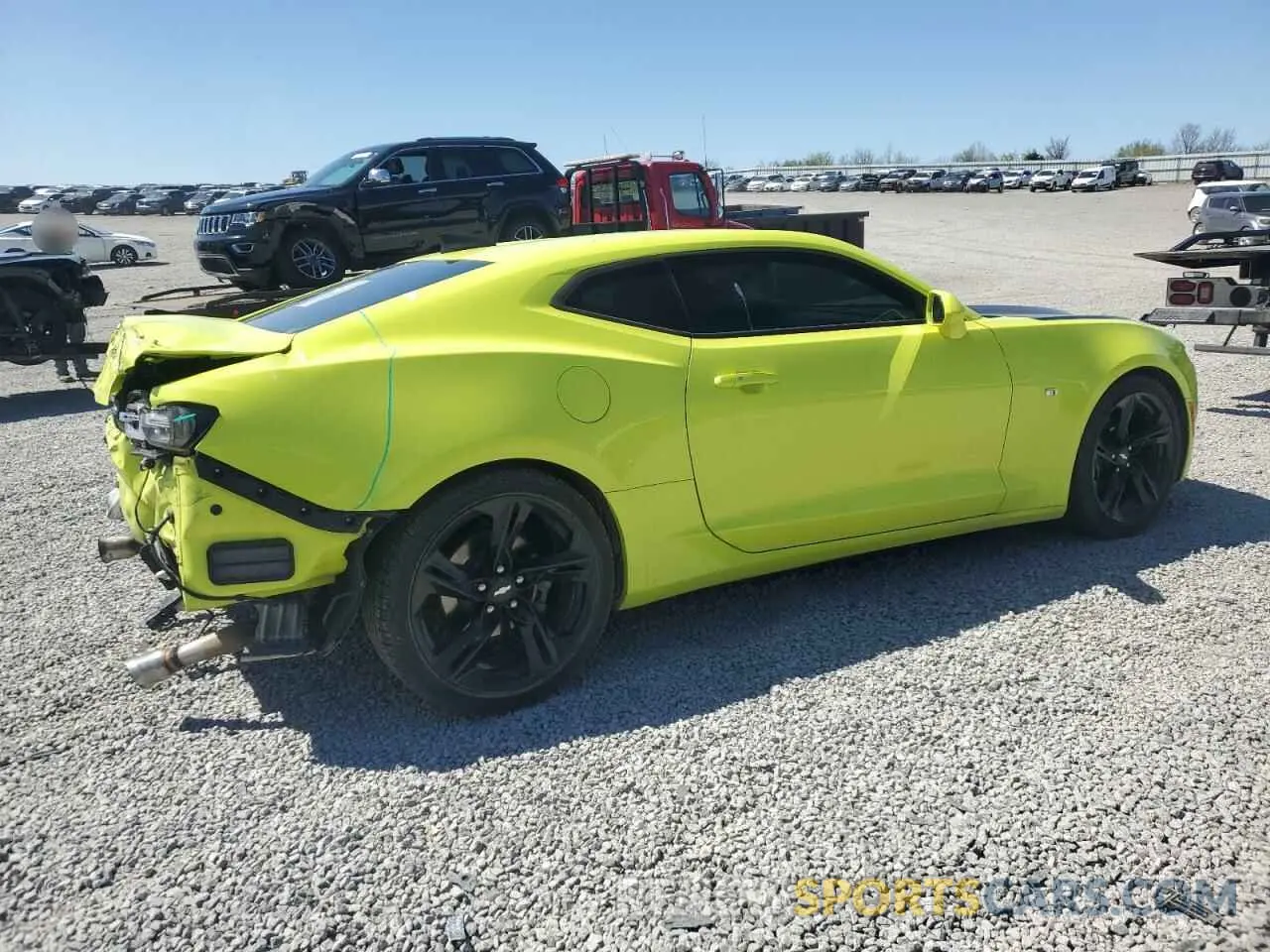 3 fotografías del automóvil dañado 1G1FA1RX3K0155165 CHEVROLET CAMARO 2019