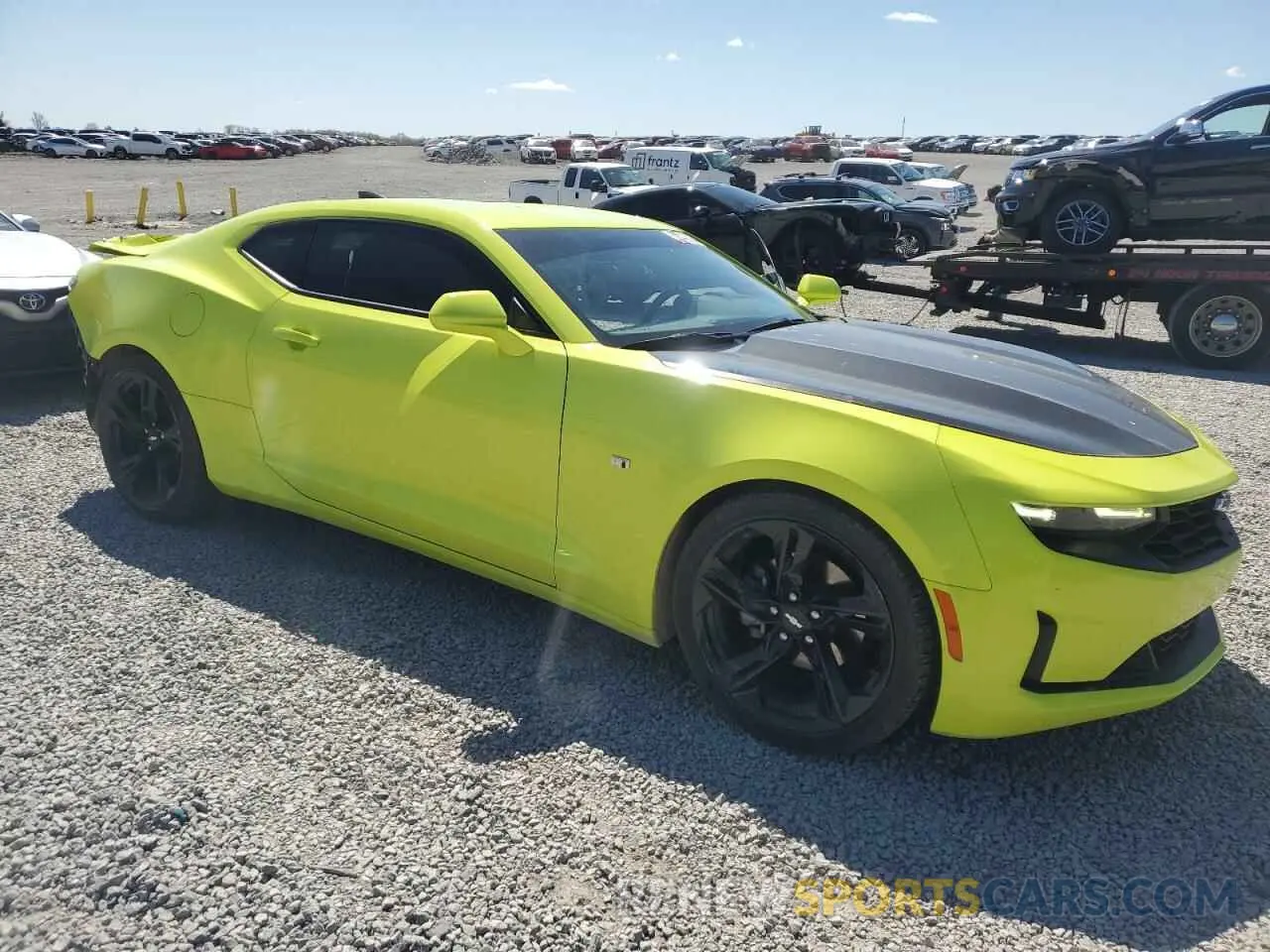 4 fotografías del automóvil dañado 1G1FA1RX3K0155165 CHEVROLET CAMARO 2019