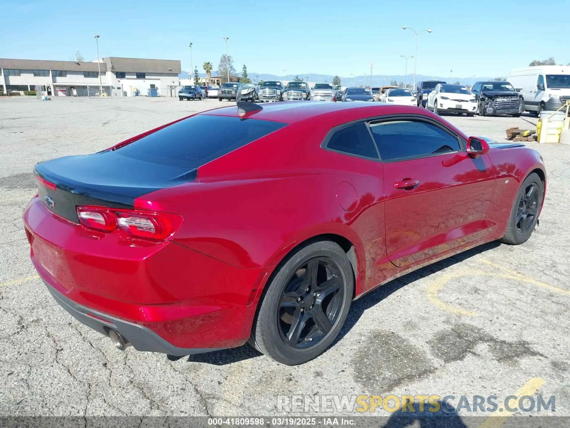 4 fotografías del automóvil dañado 1G1FA1RXXK0117139 CHEVROLET CAMARO 2019
