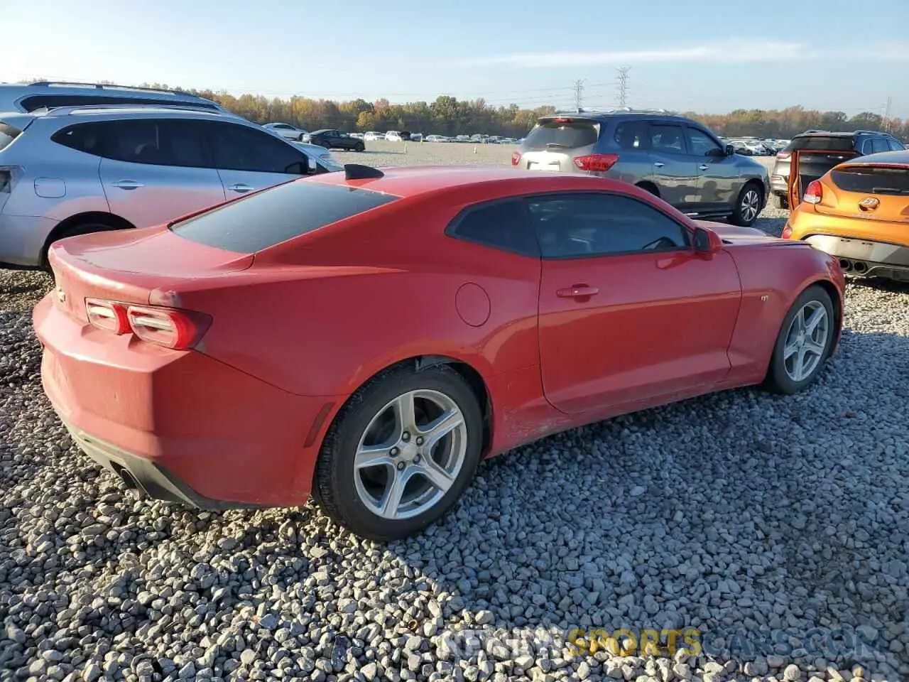 3 fotografías del automóvil dañado 1G1FB1RS1K0102921 CHEVROLET CAMARO 2019