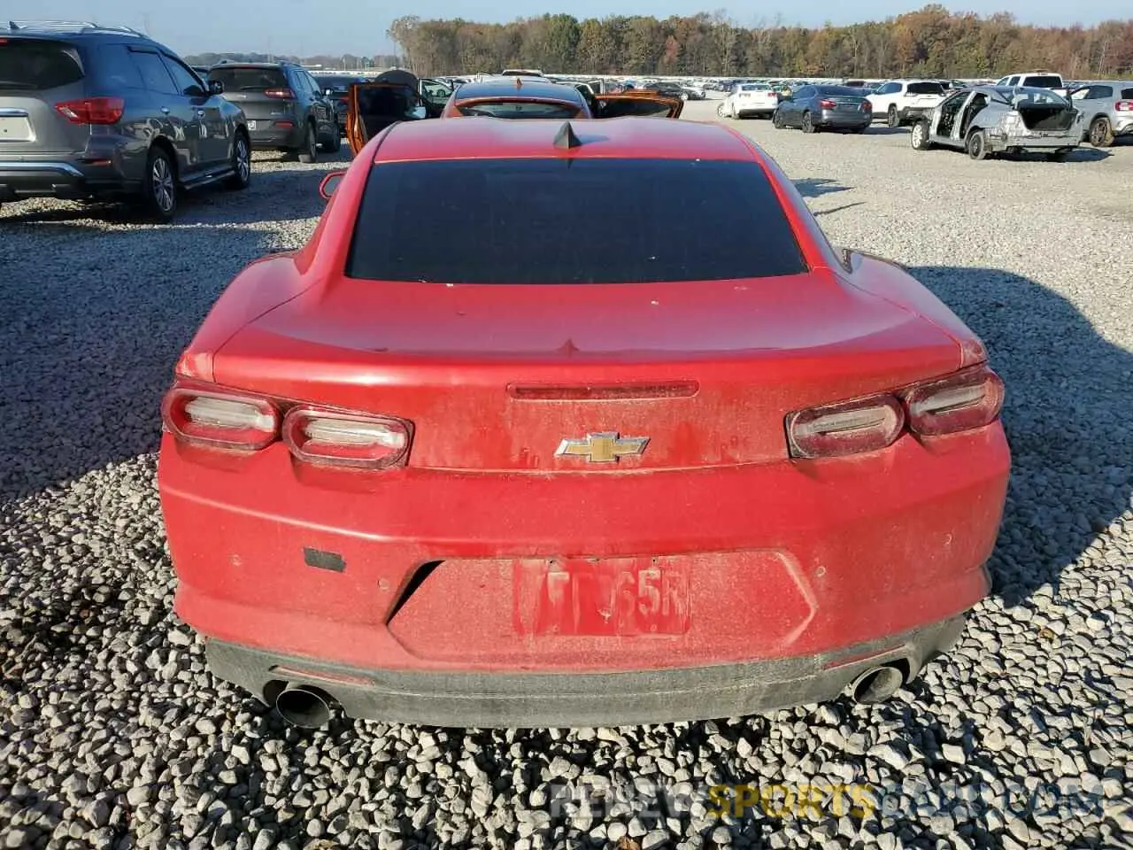 6 fotografías del automóvil dañado 1G1FB1RS1K0102921 CHEVROLET CAMARO 2019