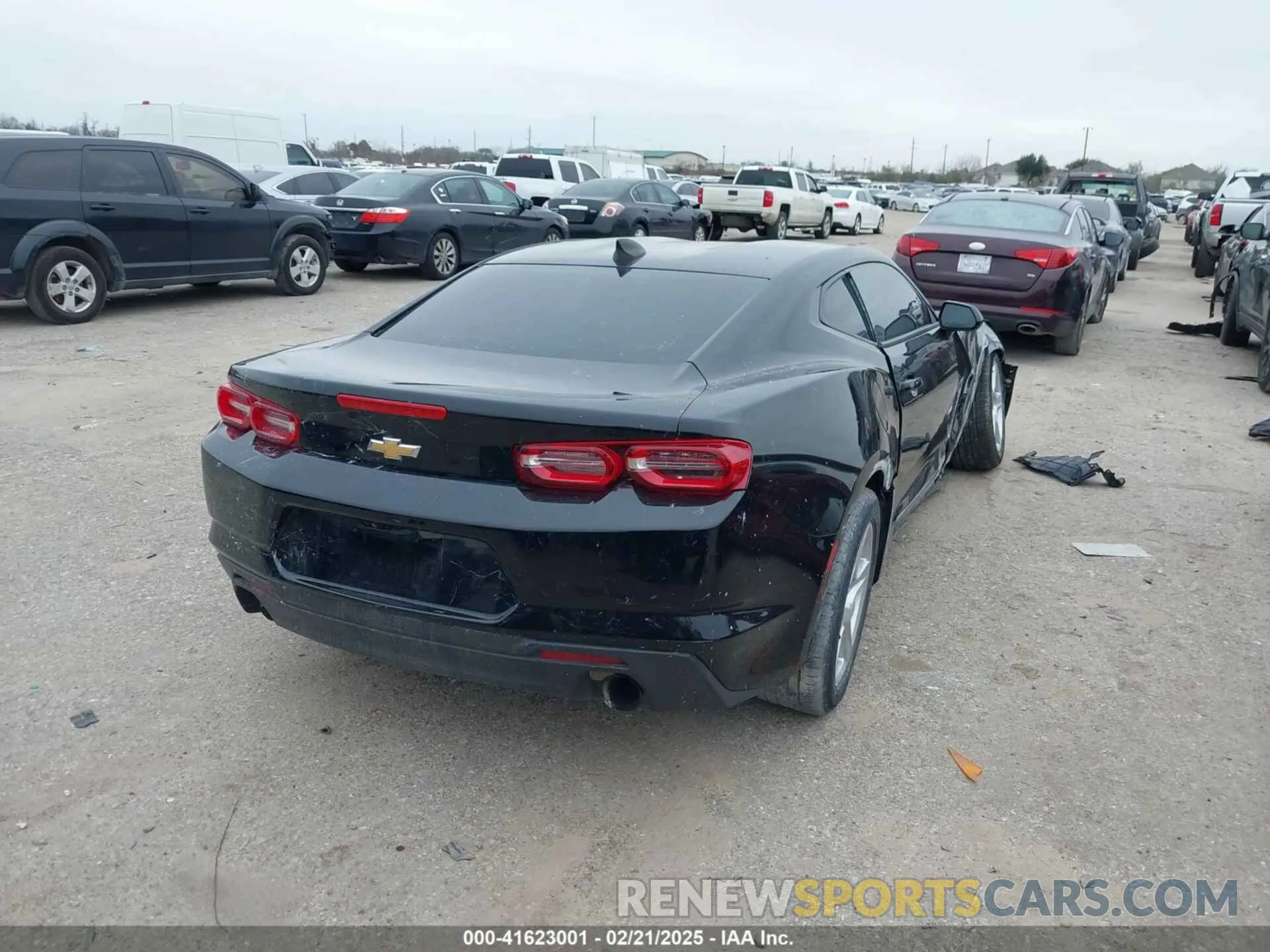4 fotografías del automóvil dañado 1G1FB1RS4K0105666 CHEVROLET CAMARO 2019