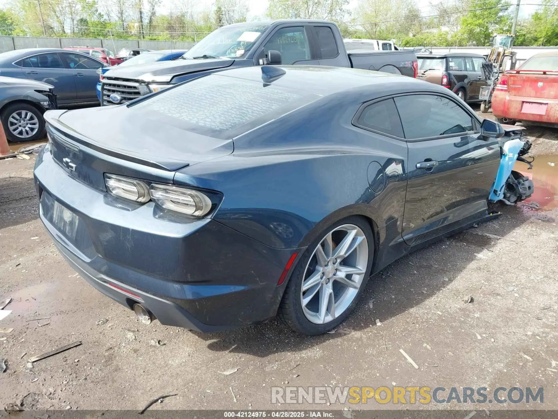 4 fotografías del automóvil dañado 1G1FB1RS4K0148193 CHEVROLET CAMARO 2019